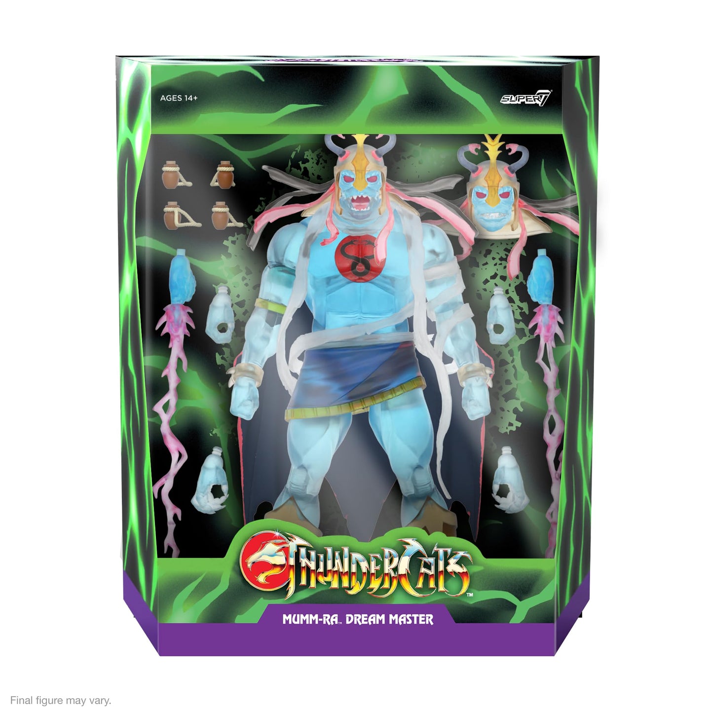 Super7 ULTIMATES! Mumm-Ra the Dream Master – 7-Inch Thundercats Action Figure with Accessories