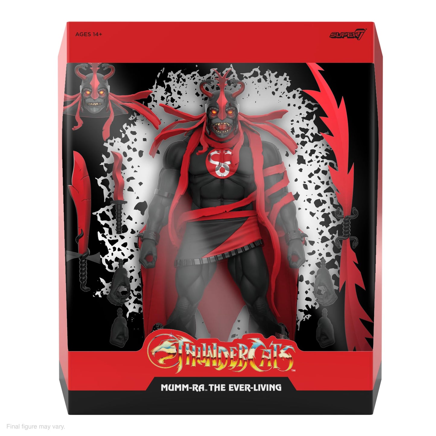 Super7 ULTIMATES! Mumm-Ra The Ever Living 7-Inch Thundercats Action Figure with Accessories