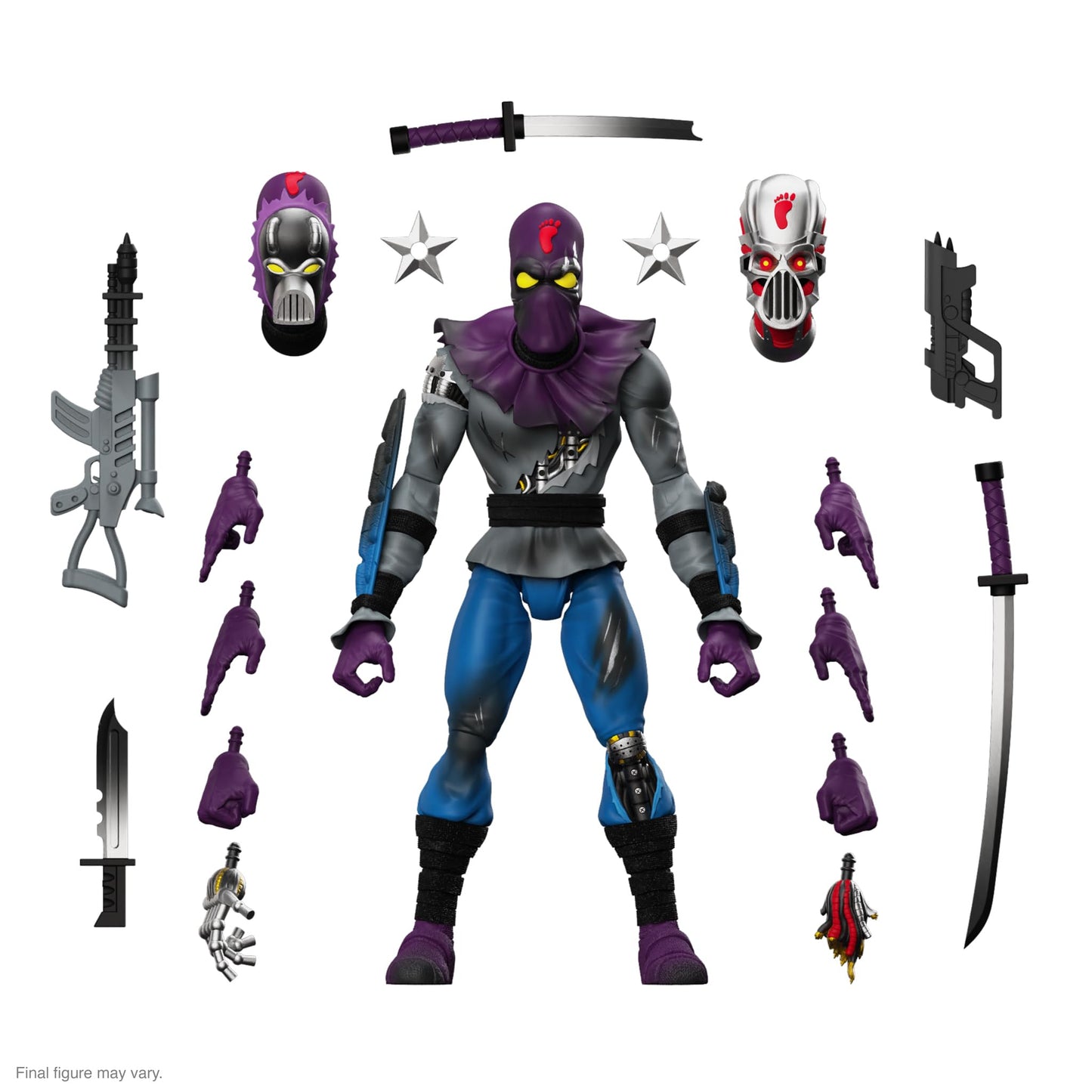 Super7 ULTIMATES! Foot Soldier Battle Damaged TMNT – 7-Inch Action Figure