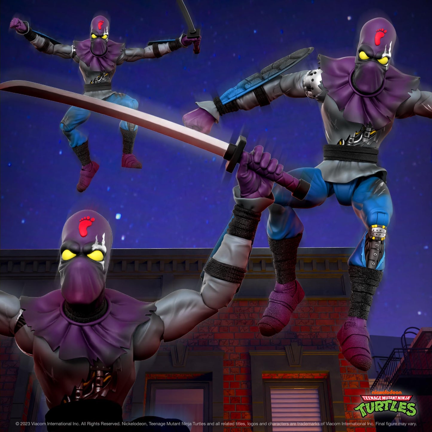 Super7 ULTIMATES! Foot Soldier Battle Damaged TMNT – 7-Inch Action Figure