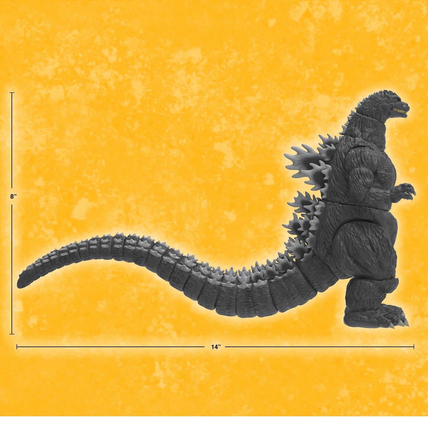 Super7 ULTIMATES! Toho HeiSei Godzilla - 8" Action Figure with Interchangeable Accessories