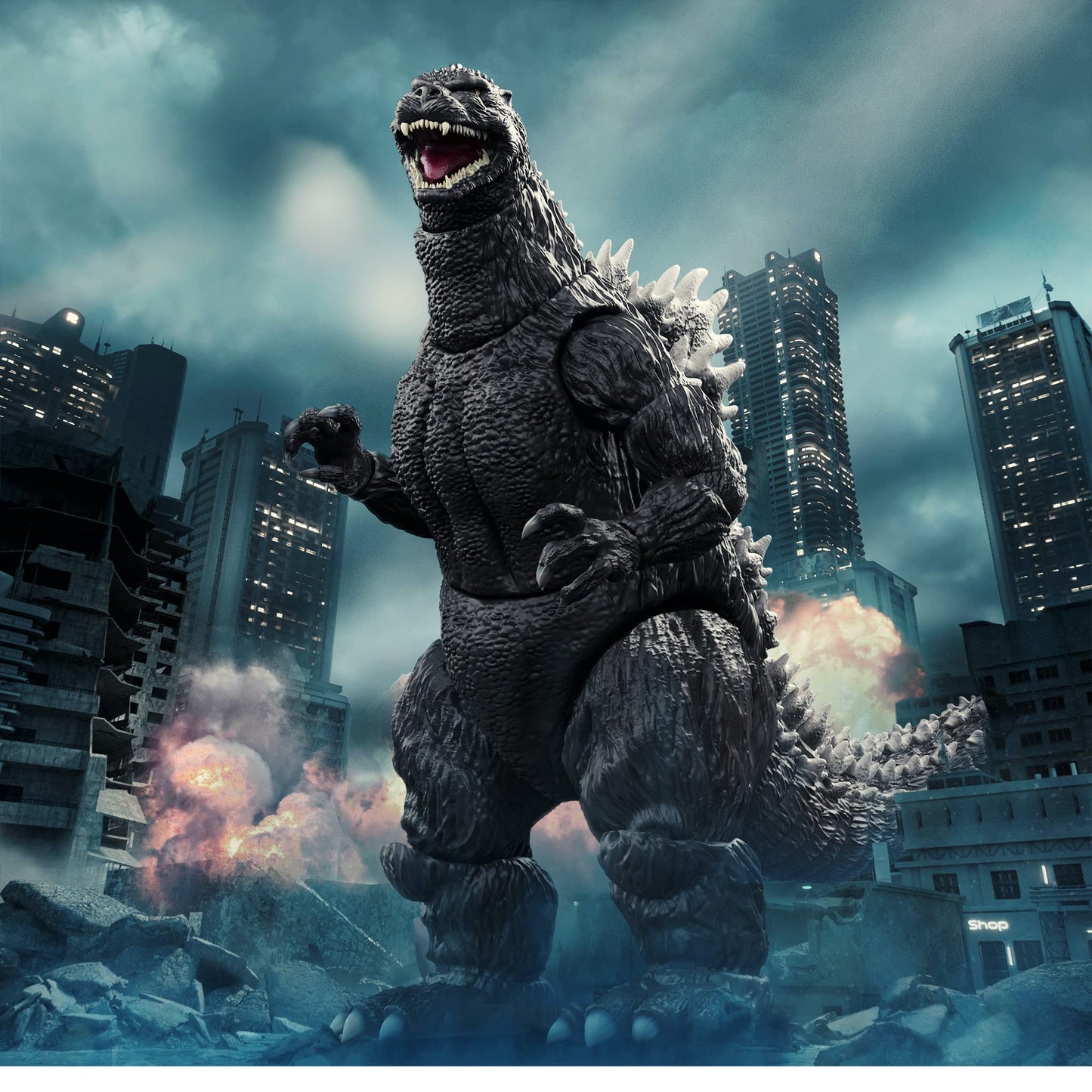 Super7 ULTIMATES! Toho HeiSei Godzilla - 8" Action Figure with Interchangeable Accessories