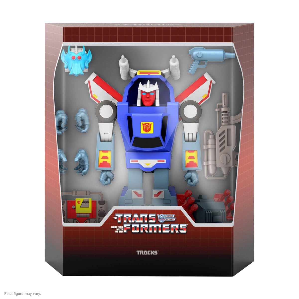 Super7 ULTIMATES Transformers Tracks G1 Cartoon 7.5-Inch Action Figure