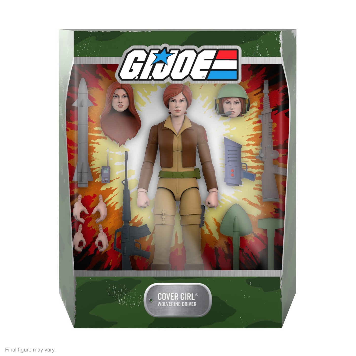 Super7 Ultimates Cover Girl - 7-inch G.I. Joe Action Figure with Accessories - Premium Collectible
