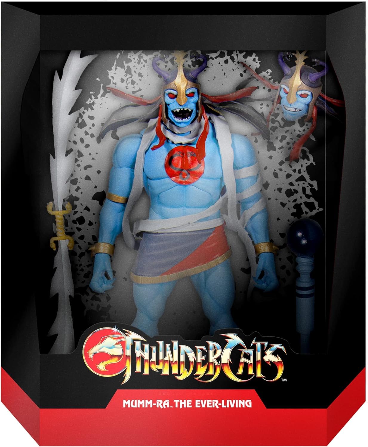 Super7 ULTIMATES! Mumm-Ra The Ever-Living & Ma-Mutt – 8\" Thundercats Action Figure with Accessories