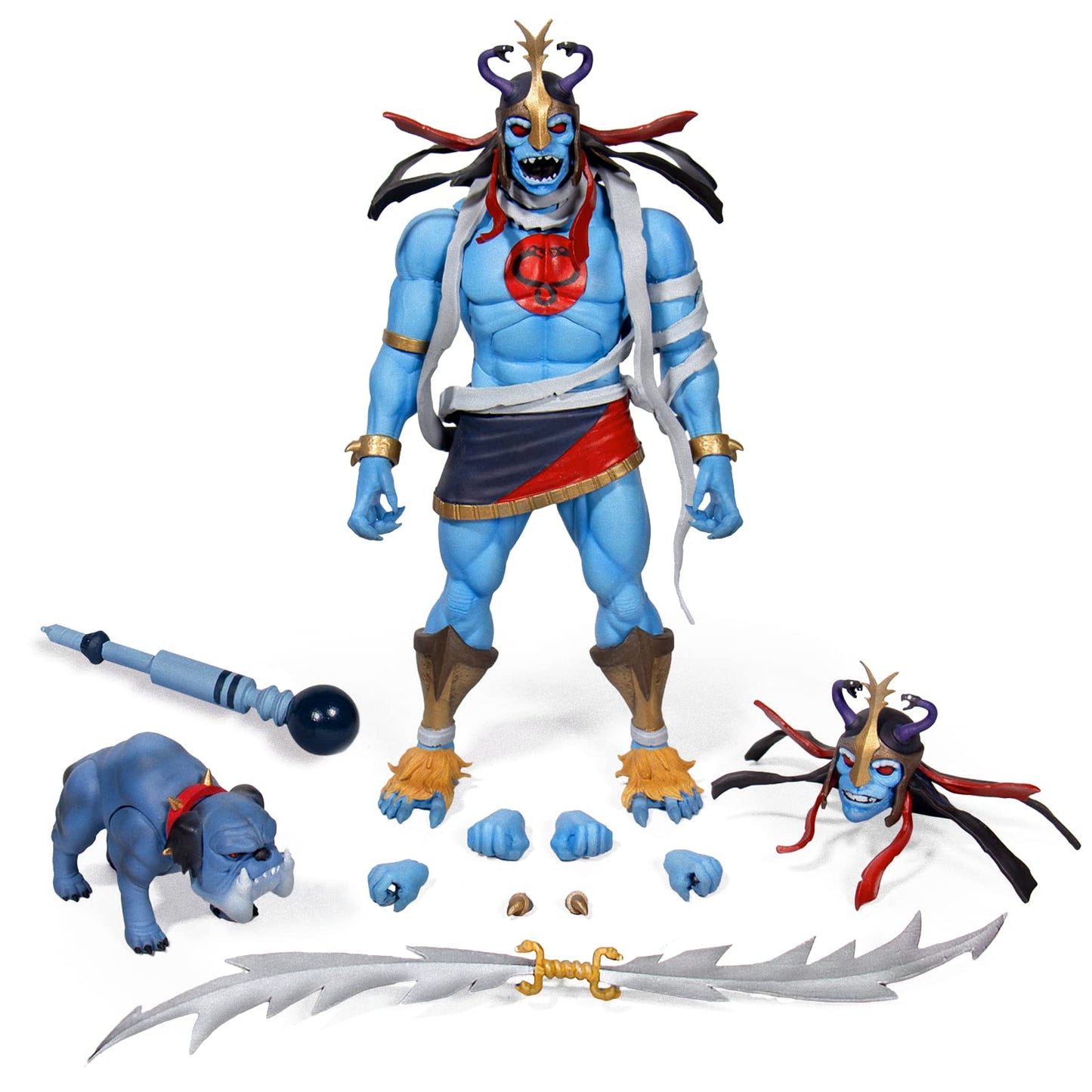 Super7 ULTIMATES! Mumm-Ra The Ever-Living & Ma-Mutt – 8\" Thundercats Action Figure with Accessories
