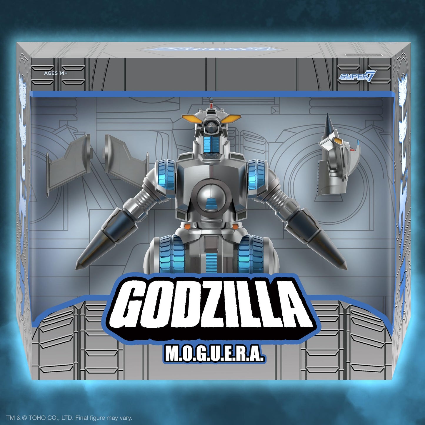 Super7 ULTIMATES! M.O.G.U.E.R.A. – 8-Inch Toho Godzilla Action Figure