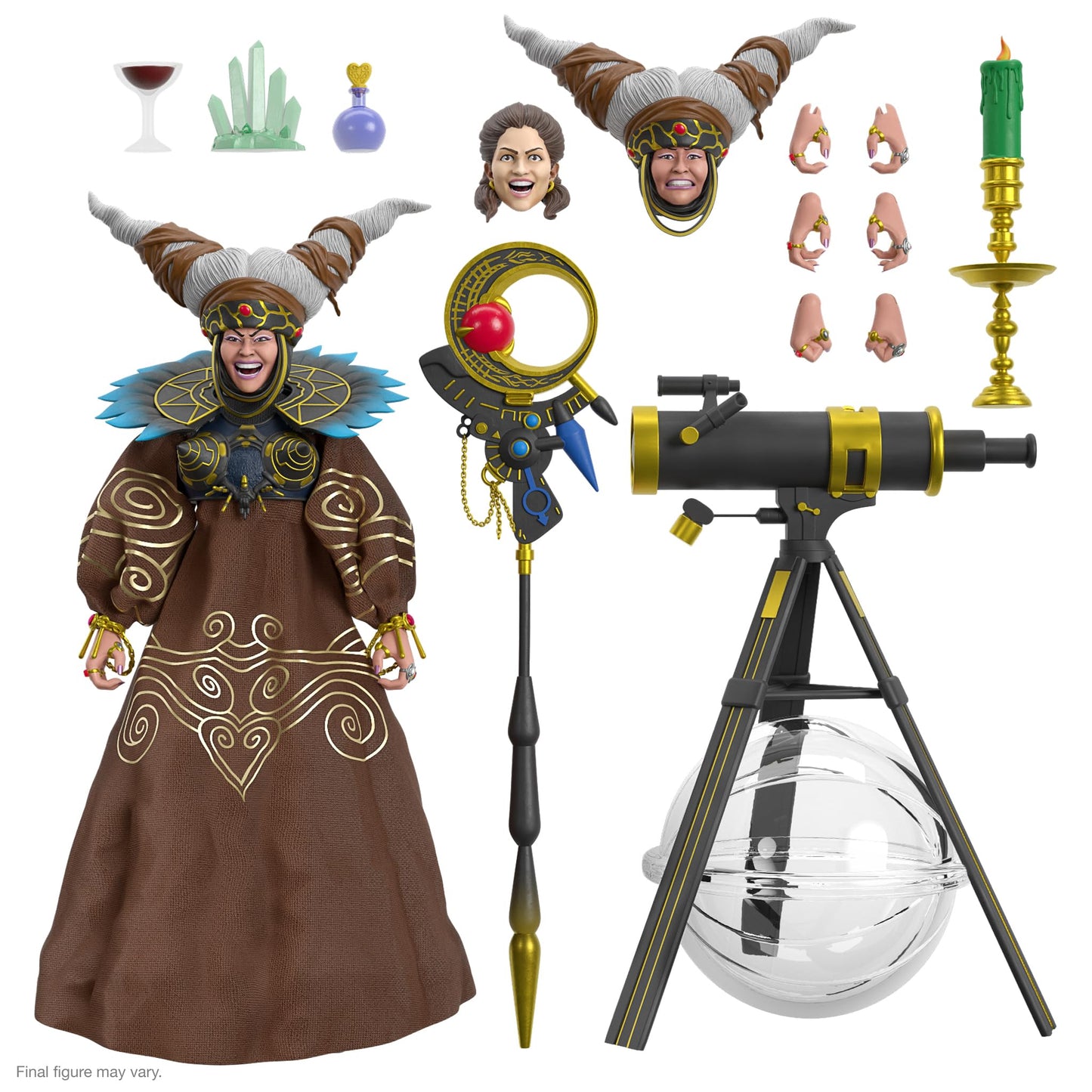 Super7 ULTIMATES! Rita Repulsa 7-Inch Figure – MMPR Action Figure with Accessories