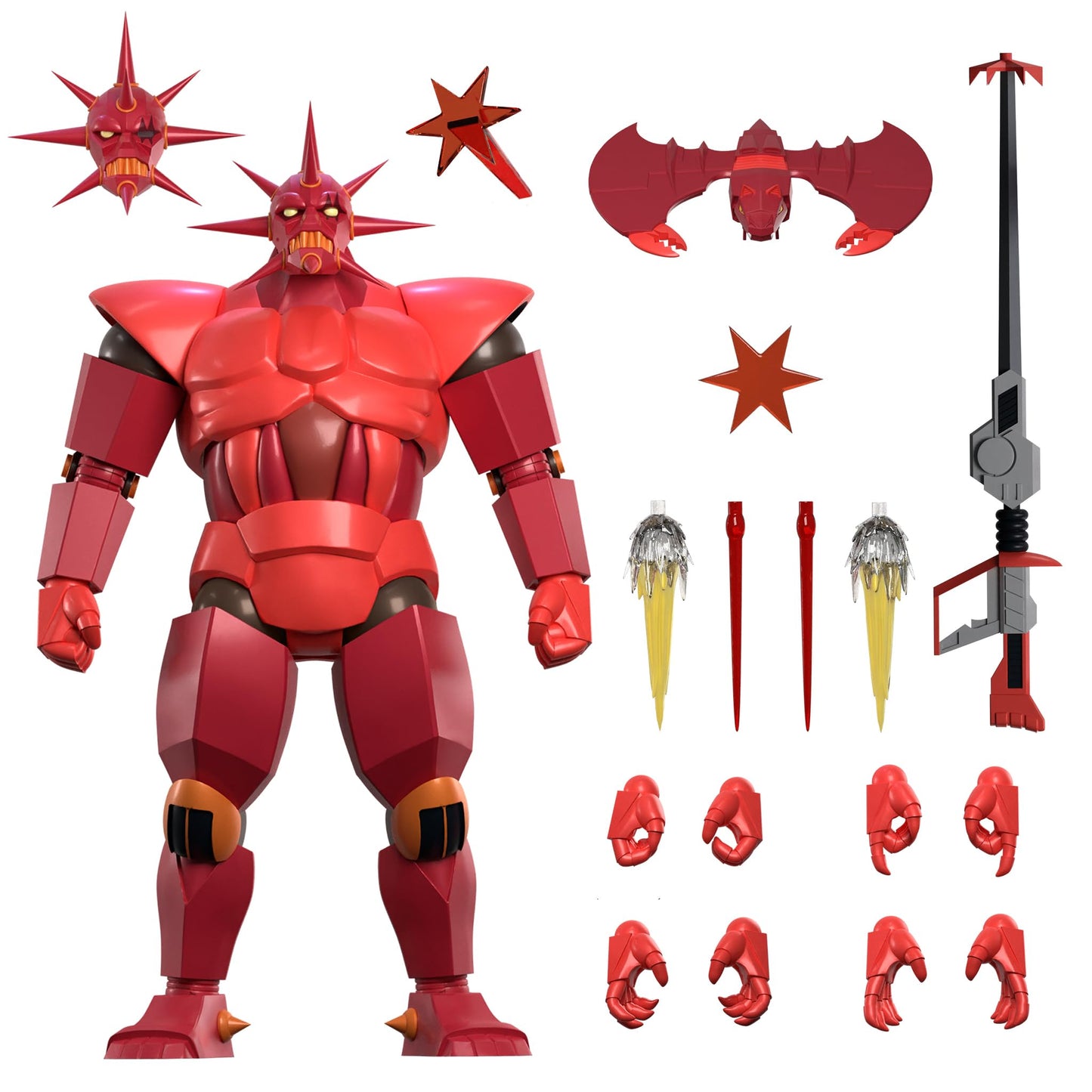 Super7 ULTIMATES! SilverHawks Mon*Star – 11" Armored Action Figure with Accessories