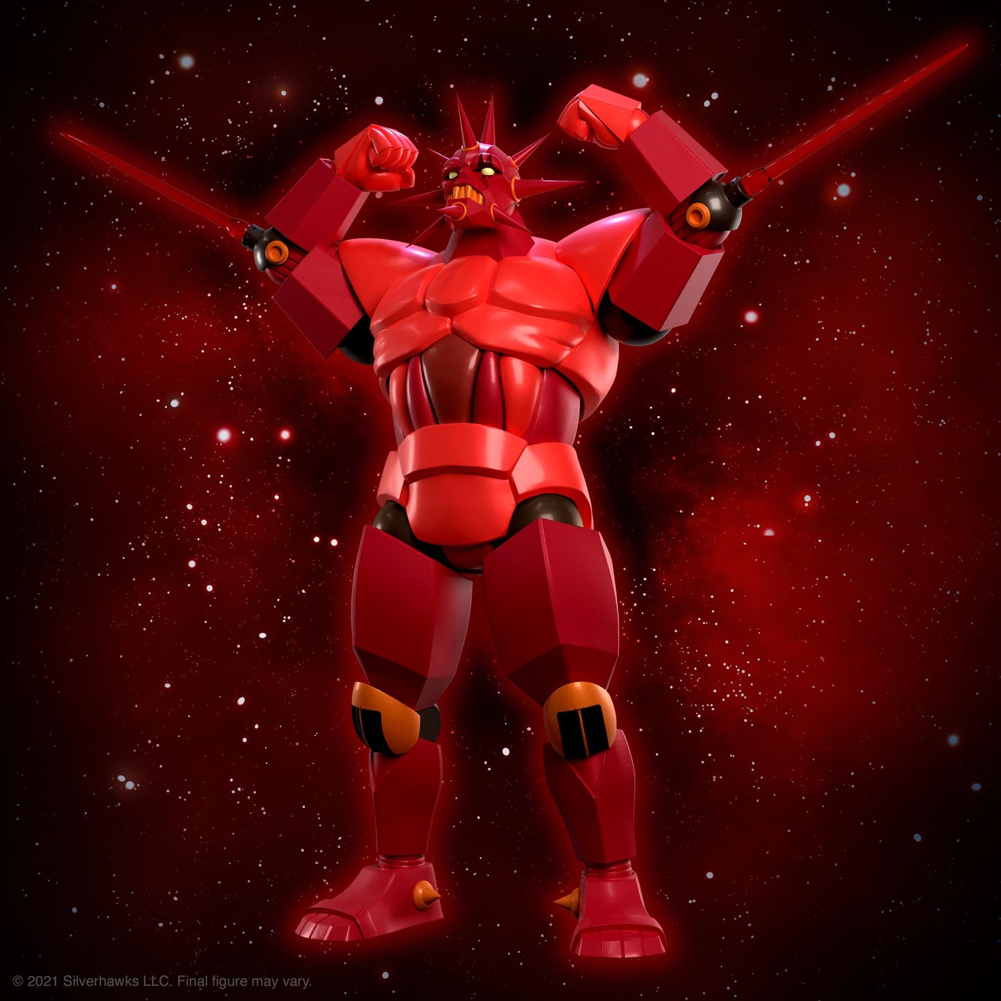Super7 ULTIMATES! SilverHawks Mon*Star – 11" Armored Action Figure with Accessories