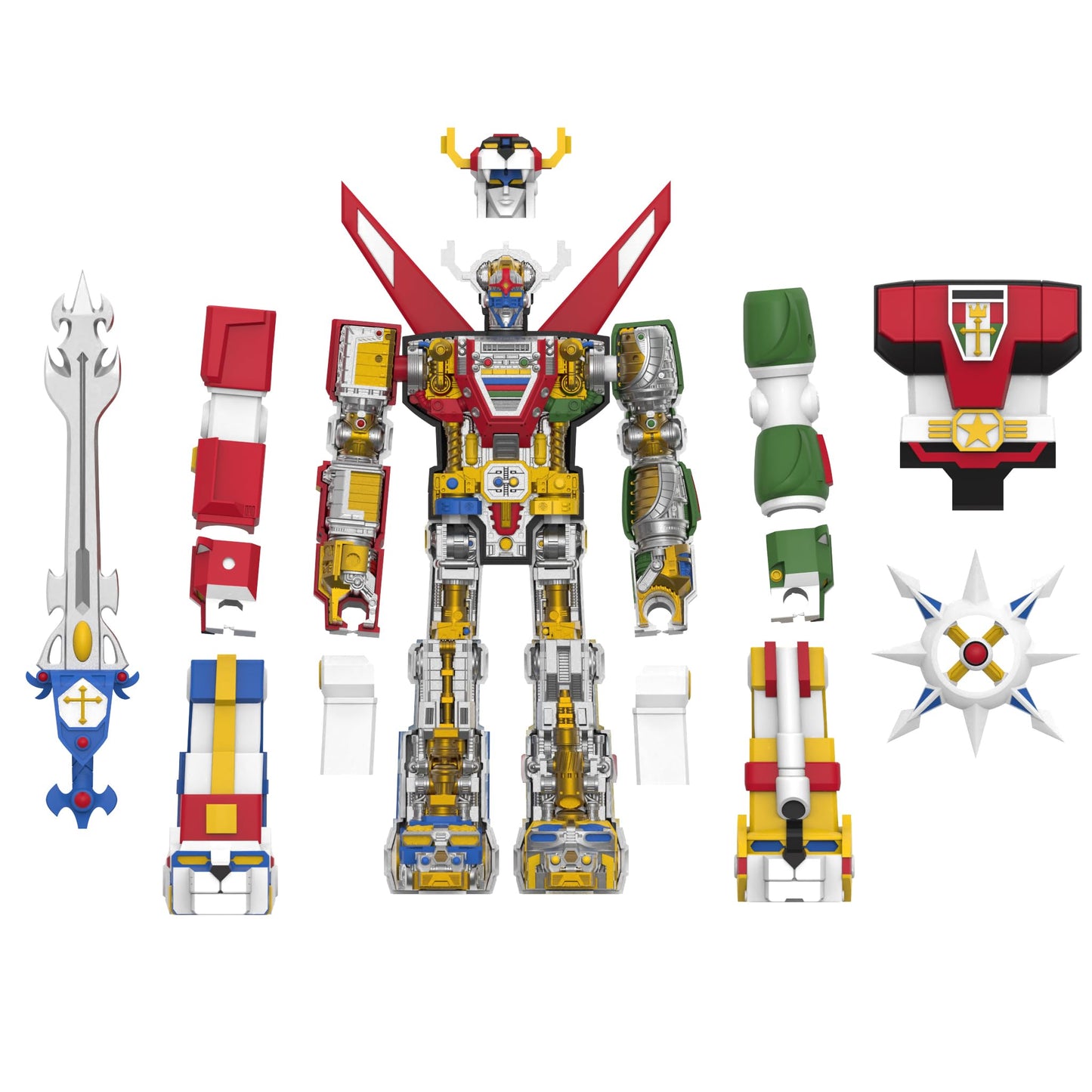 Super7 Super Cyborg Voltron - 11-Inch Action Figure with Accessories