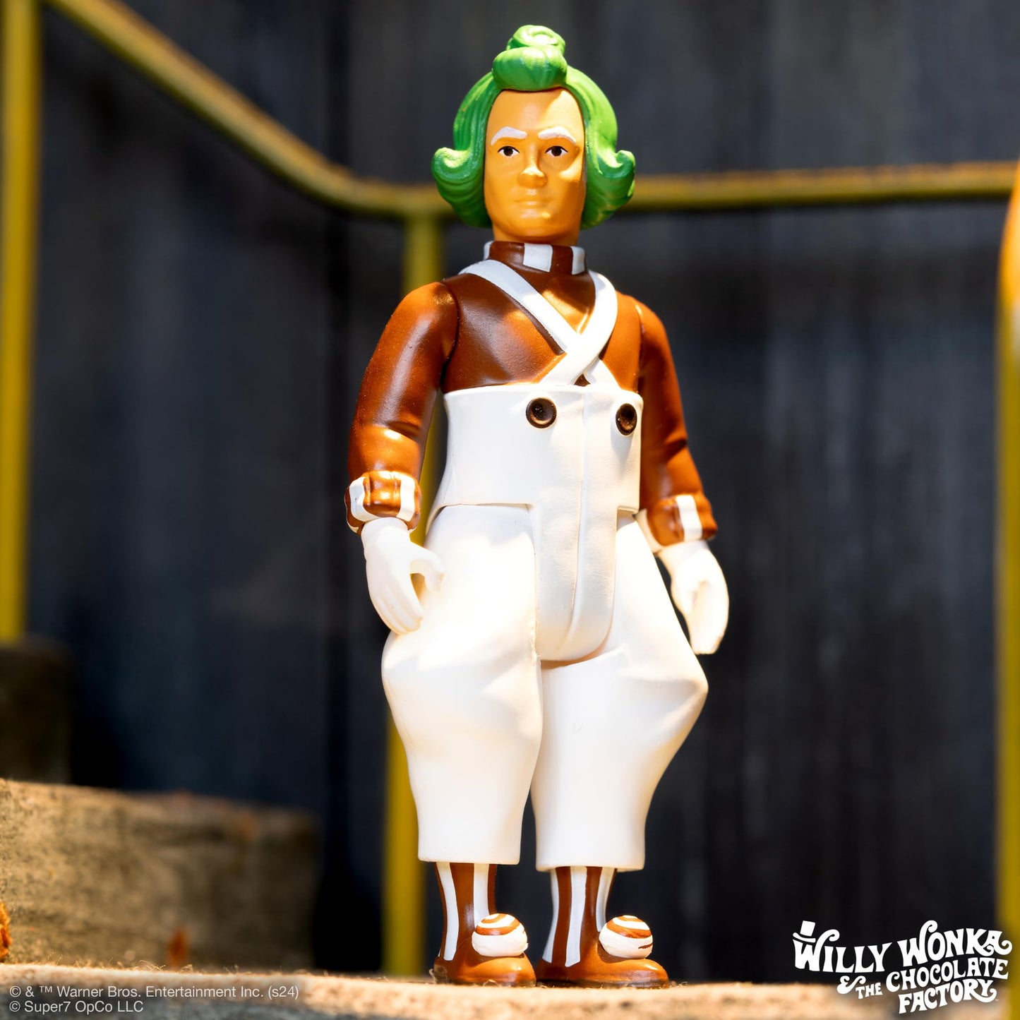 Super7 Willy Wonka Oompa Loompa 3.75-Inch ReAction Figure - Classic Movie Collectible
