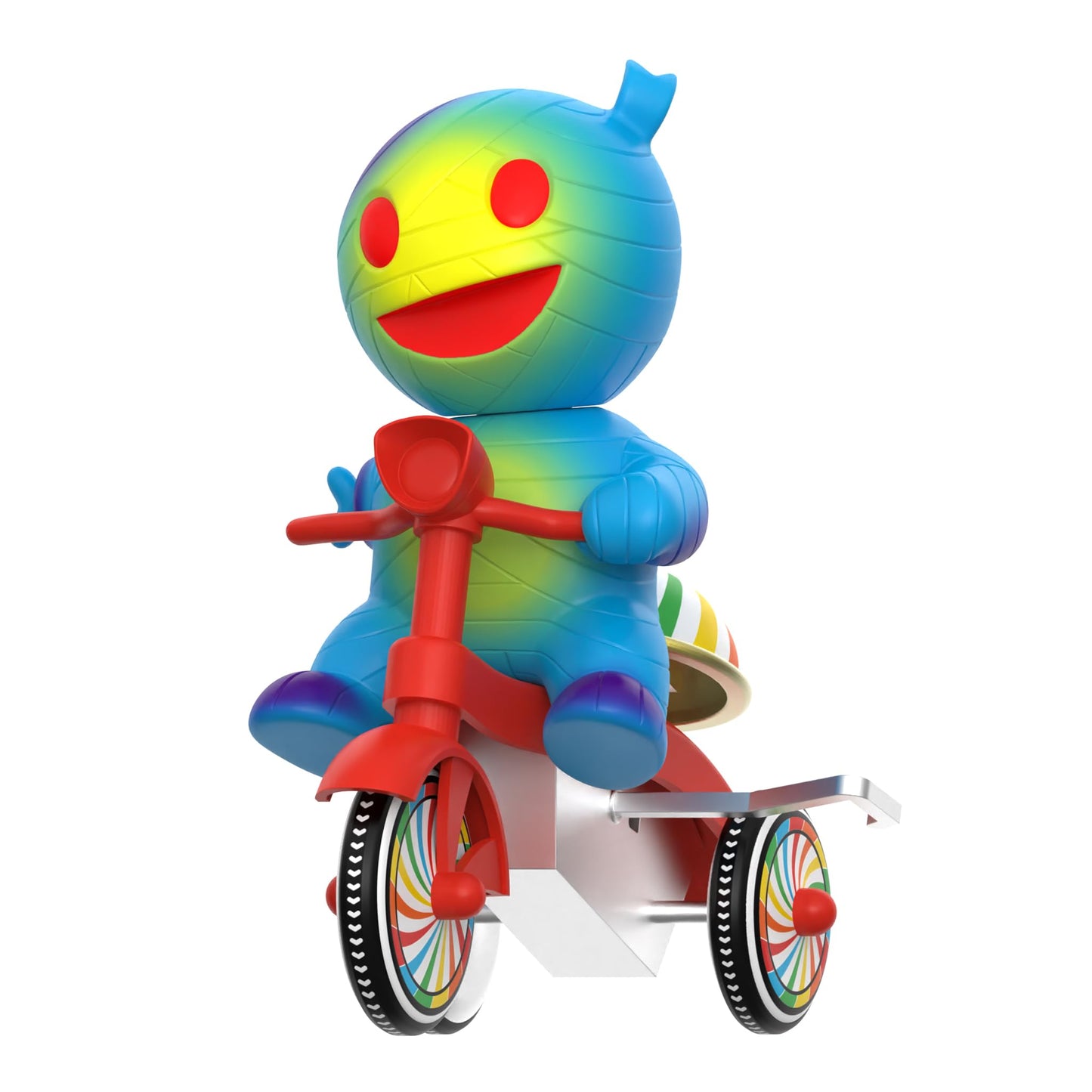 Super7 Mummy Boy with Wind-Up Red Trike – 5-inch Super Cycles Figure