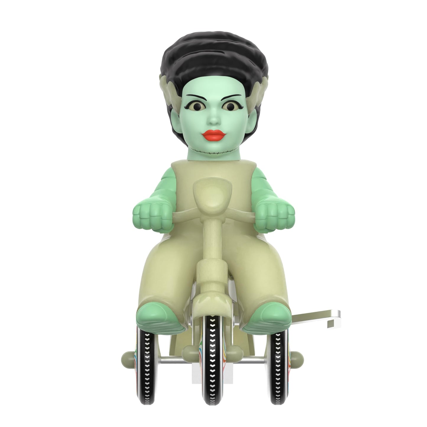Super7 Bride of Frankenstein 5-Inch Universal Monsters Wind-Up Glow Trike – Collectible Figure