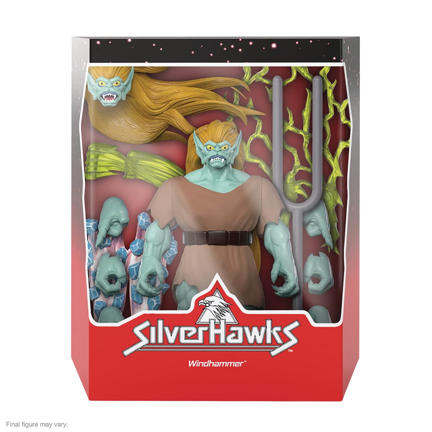 Super7 SilverHawks Windhammer ULTIMATES! Figure – 7-Inch Articulated Collectible