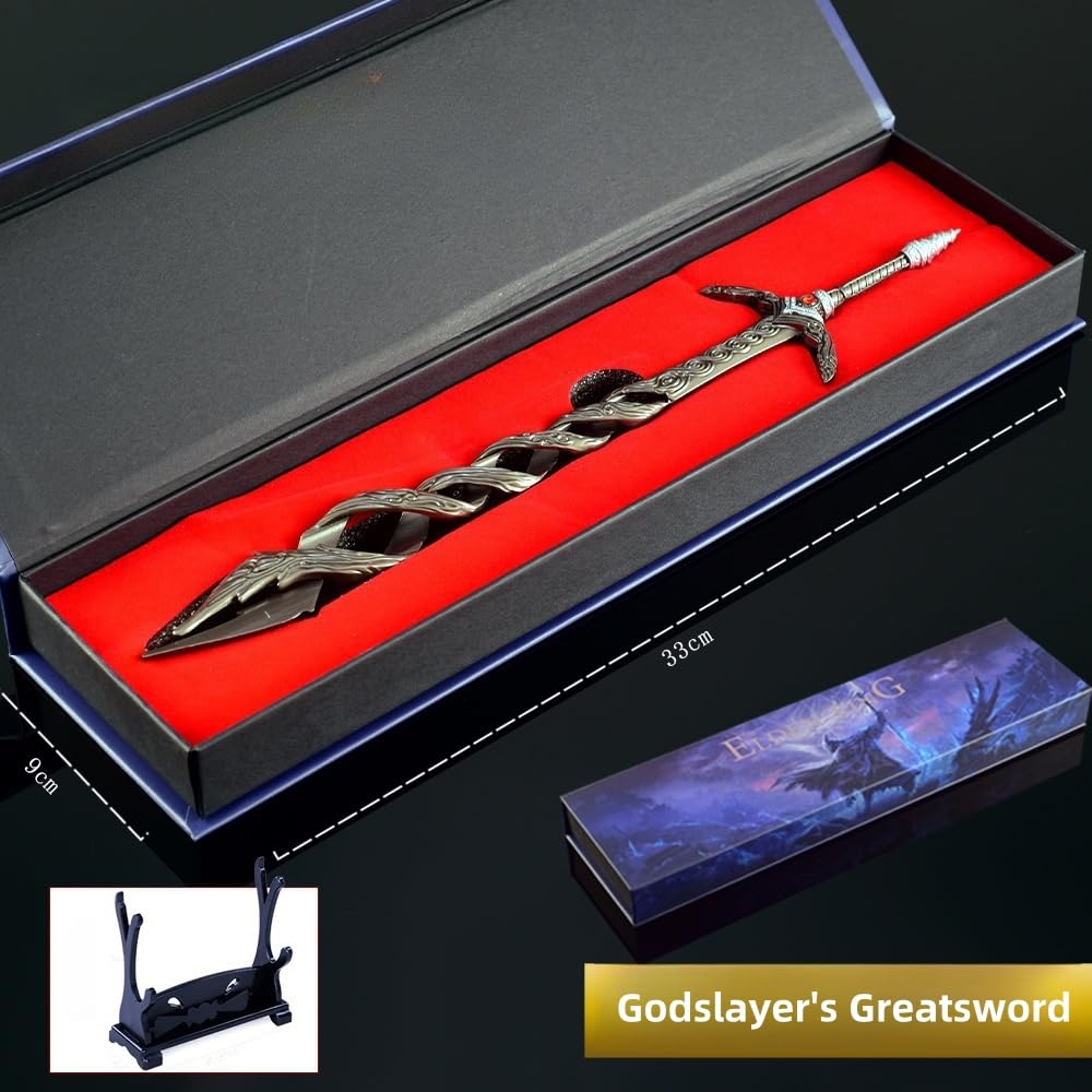 Superbuybox Nightreign Godslayer's Greatsword 12'' - Collectible Desk Decor & Gift Box