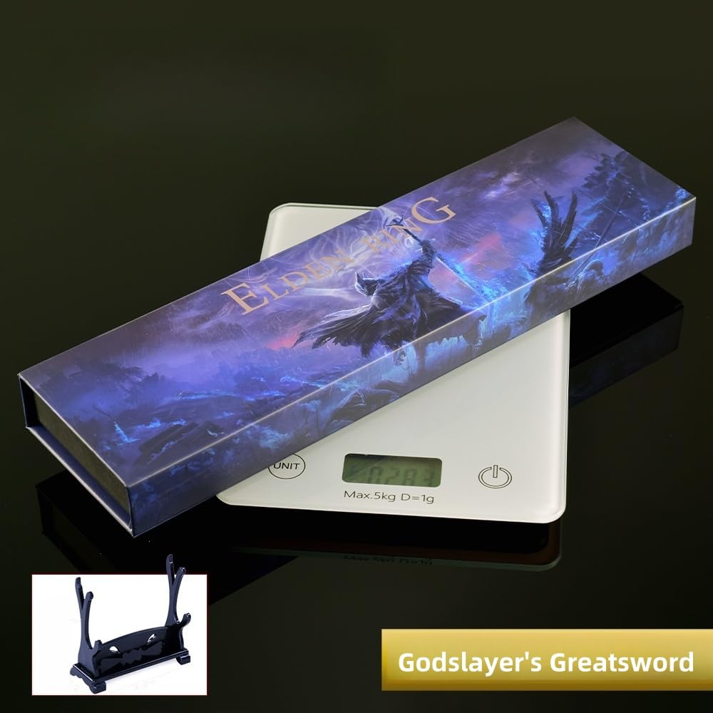 Superbuybox Nightreign Godslayer's Greatsword 12'' - Collectible Desk Decor & Gift Box