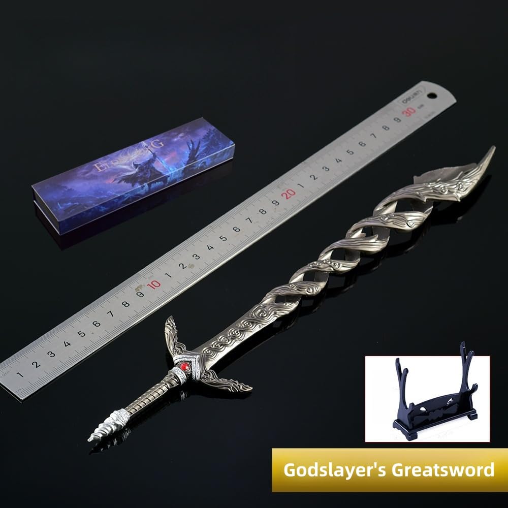 Superbuybox Nightreign Godslayer's Greatsword 12'' - Collectible Desk Decor & Gift Box