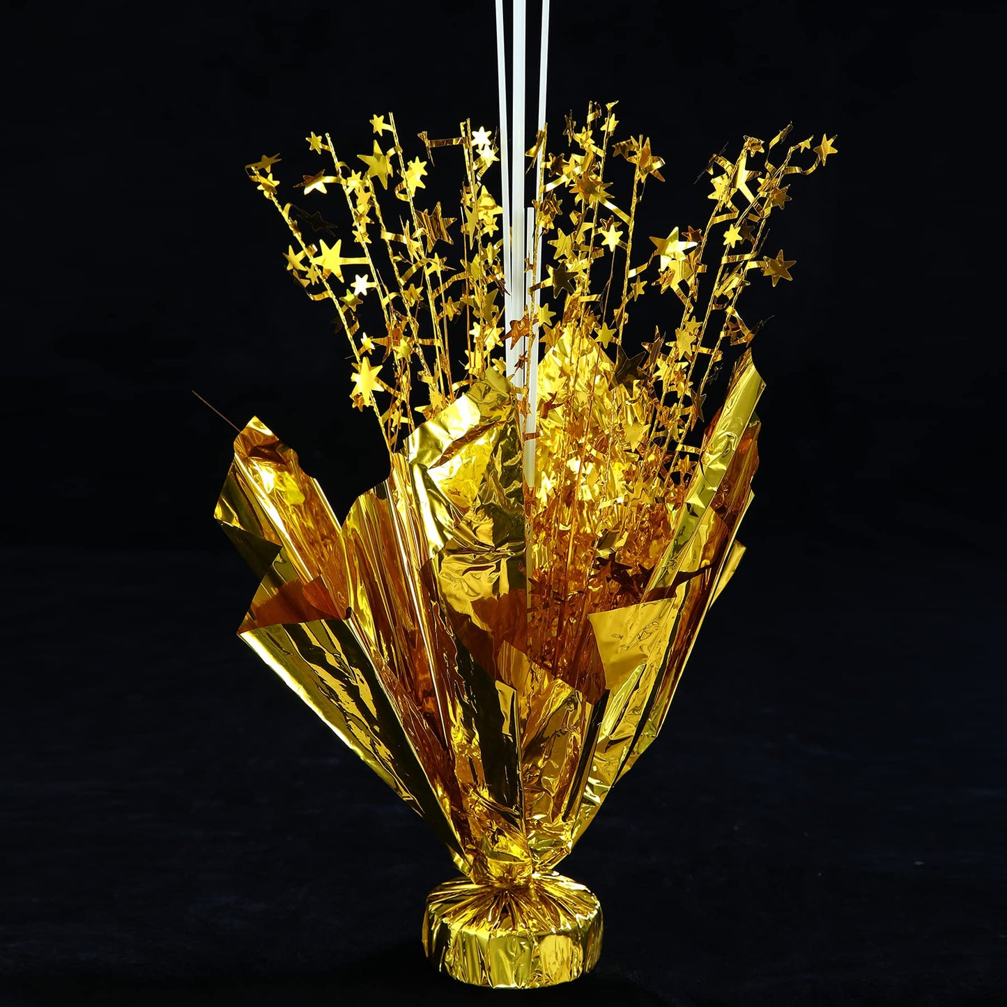 Suppromo Gold Table Balloon Stand Kit – 6-Piece Centerpiece Set for Parties