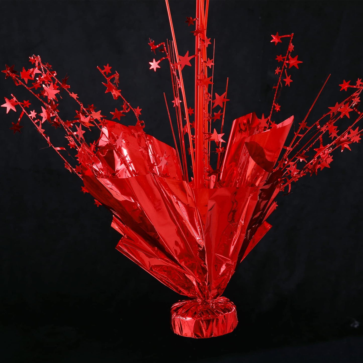 Suppromo 2-Set Red Balloon Centerpieces — Tabletop Balloon Stand Kit for Parties