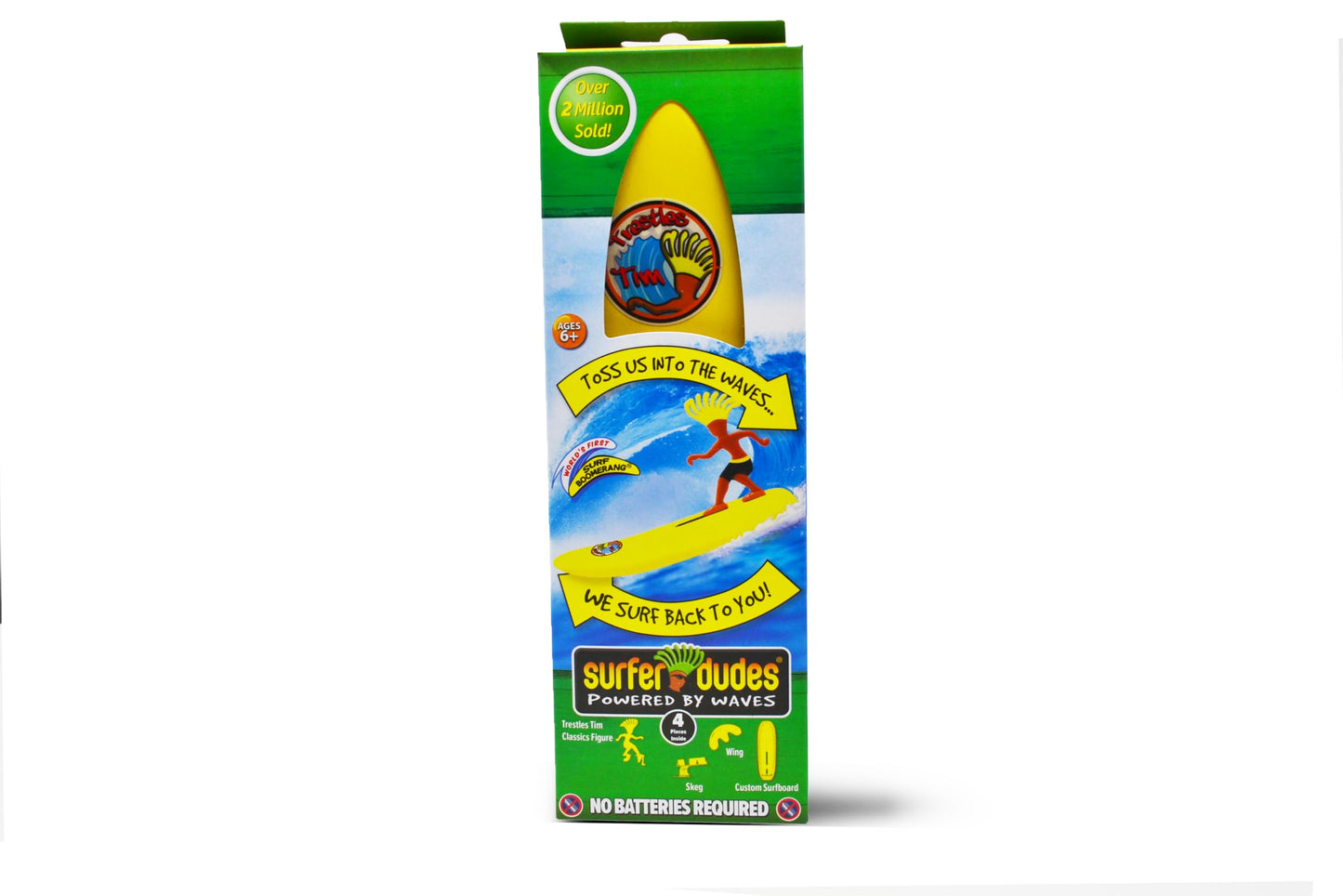 Surfer Dudes Classics Wave Powered Mini-Surfer – Trestles Tim Toy