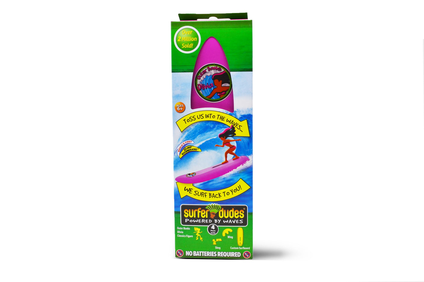 Surfer Dudes Classics Wave Powered Mini-Surfer – Outer Bank Olivia