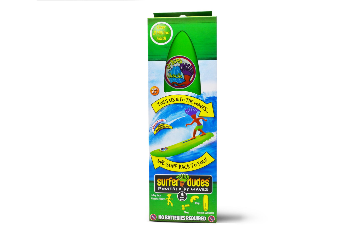 Surfer Dudes Classics Wave Powered Mini-Surfer – J-Bay Jack Surfboard Toy
