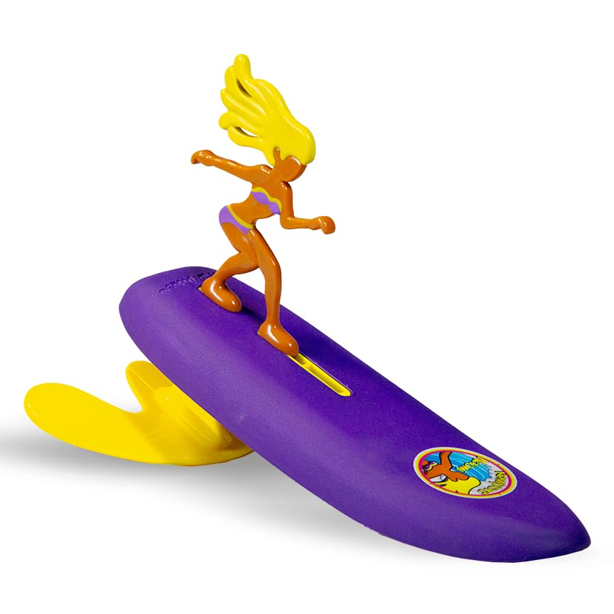 Surfer Dudes Classics Wave Powered Mini-Surfer & Surfboard Toy – Newport Naomi