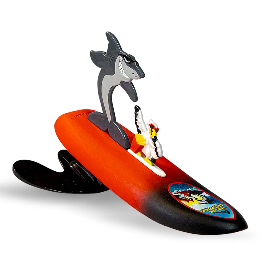 Surfer Dudes Legends & Wave Powered Mini-Surfer Toys – Jaws Justice & Curly