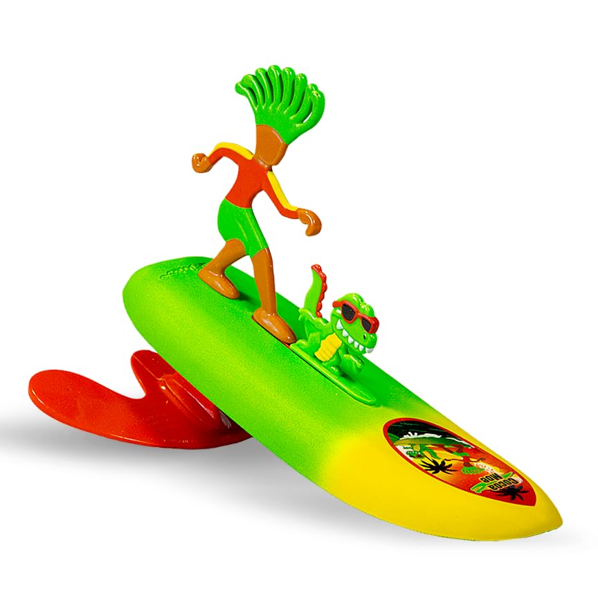 Surfer Dudes Legends & Surfer Pets Wave Powered Mini-Surfer – Cocoa Moe & Cruncher