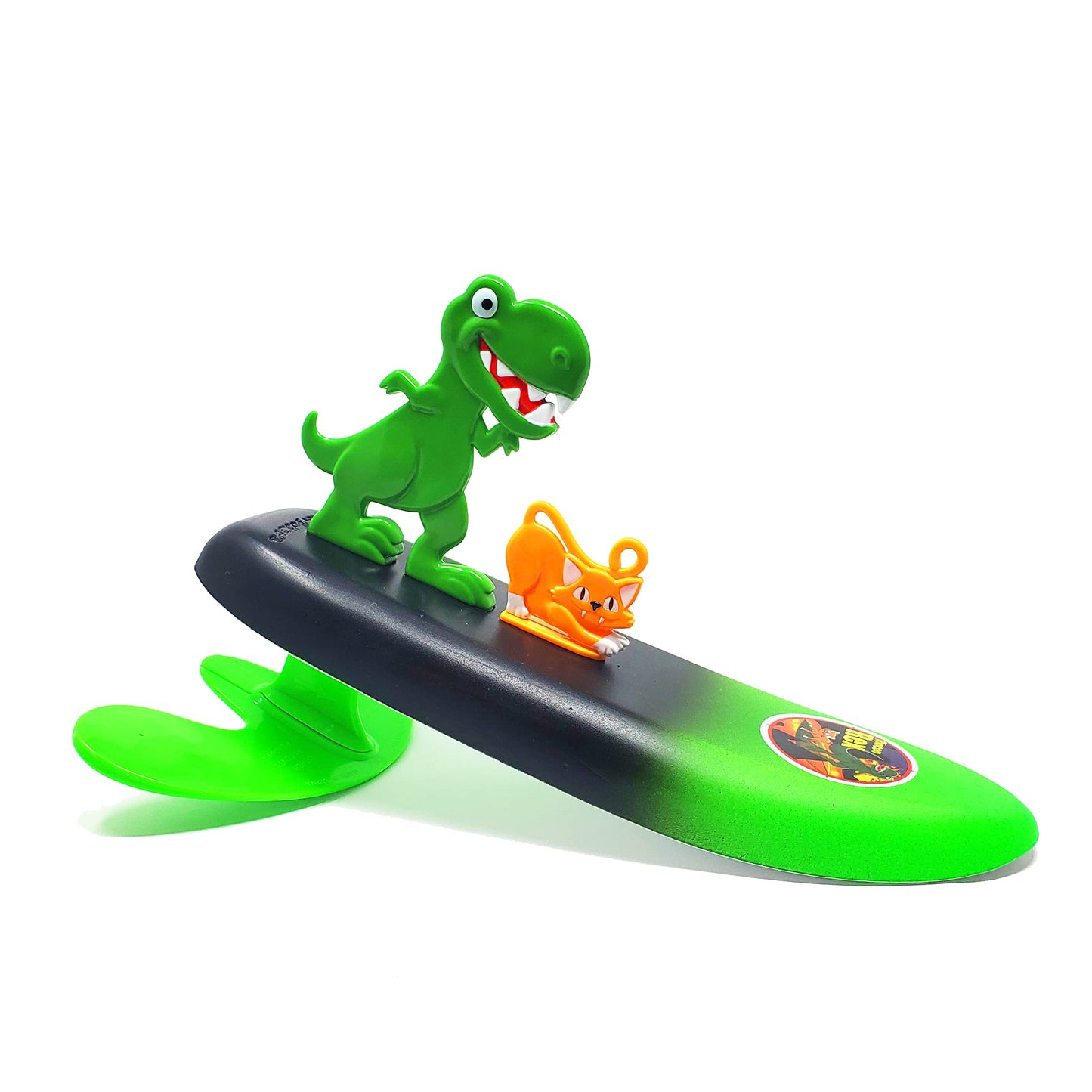 Surfer Dudes Legends & Surfer Pets Wave Powered Mini-Surfer – Rincon Rex & Santa Cruz Beach Toy