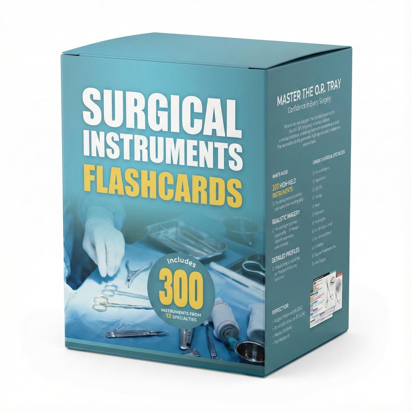 Surgical Instruments Flashcards for Sterile Processing & Surgical Tech