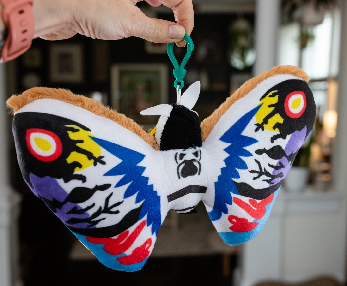 Surreal Entertainment Rainbow Mothra 10-Inch Plush – Godzilla Kaiju Stuffed Toy