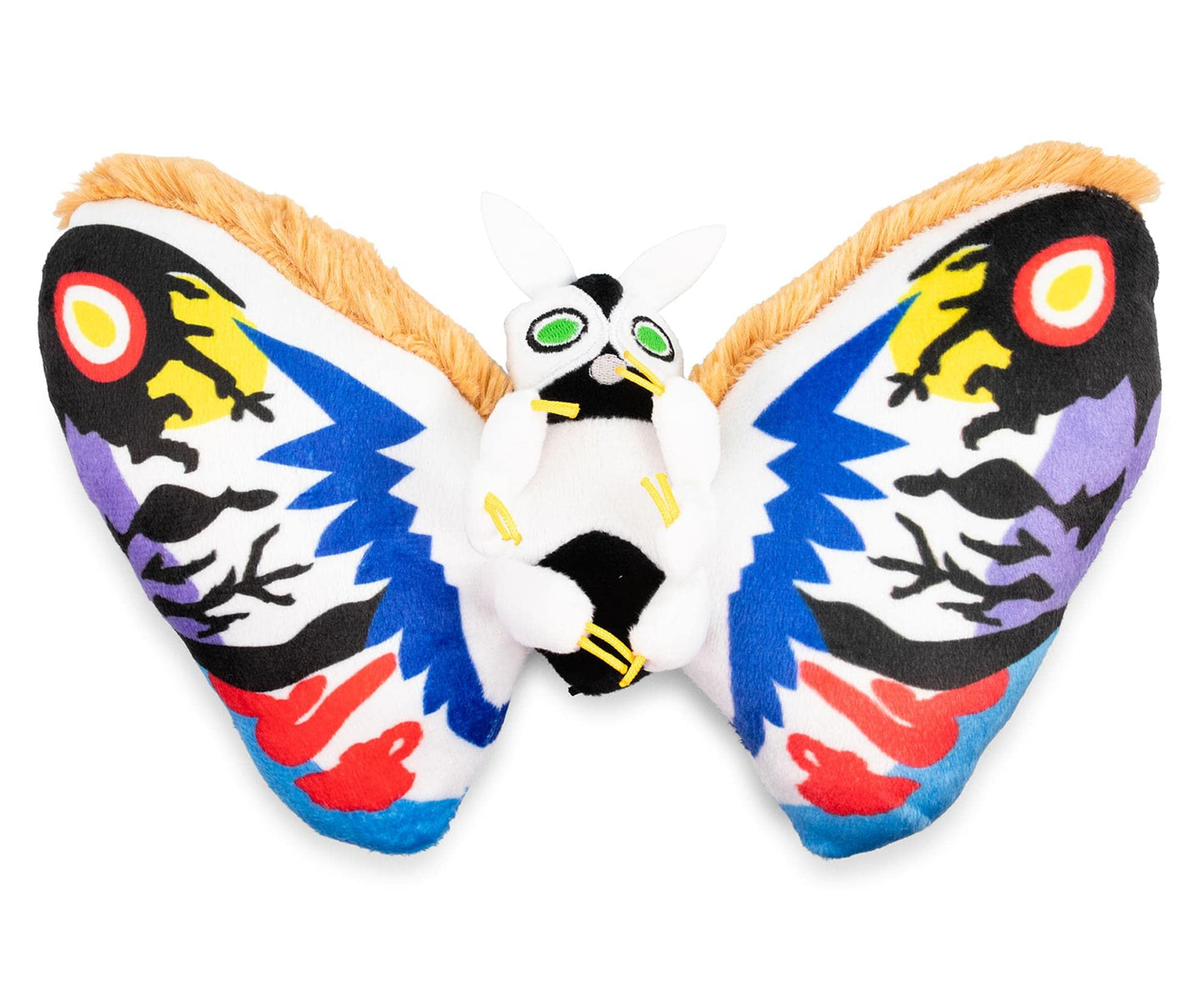 Surreal Entertainment Rainbow Mothra 10-Inch Plush – Godzilla Kaiju Stuffed Toy