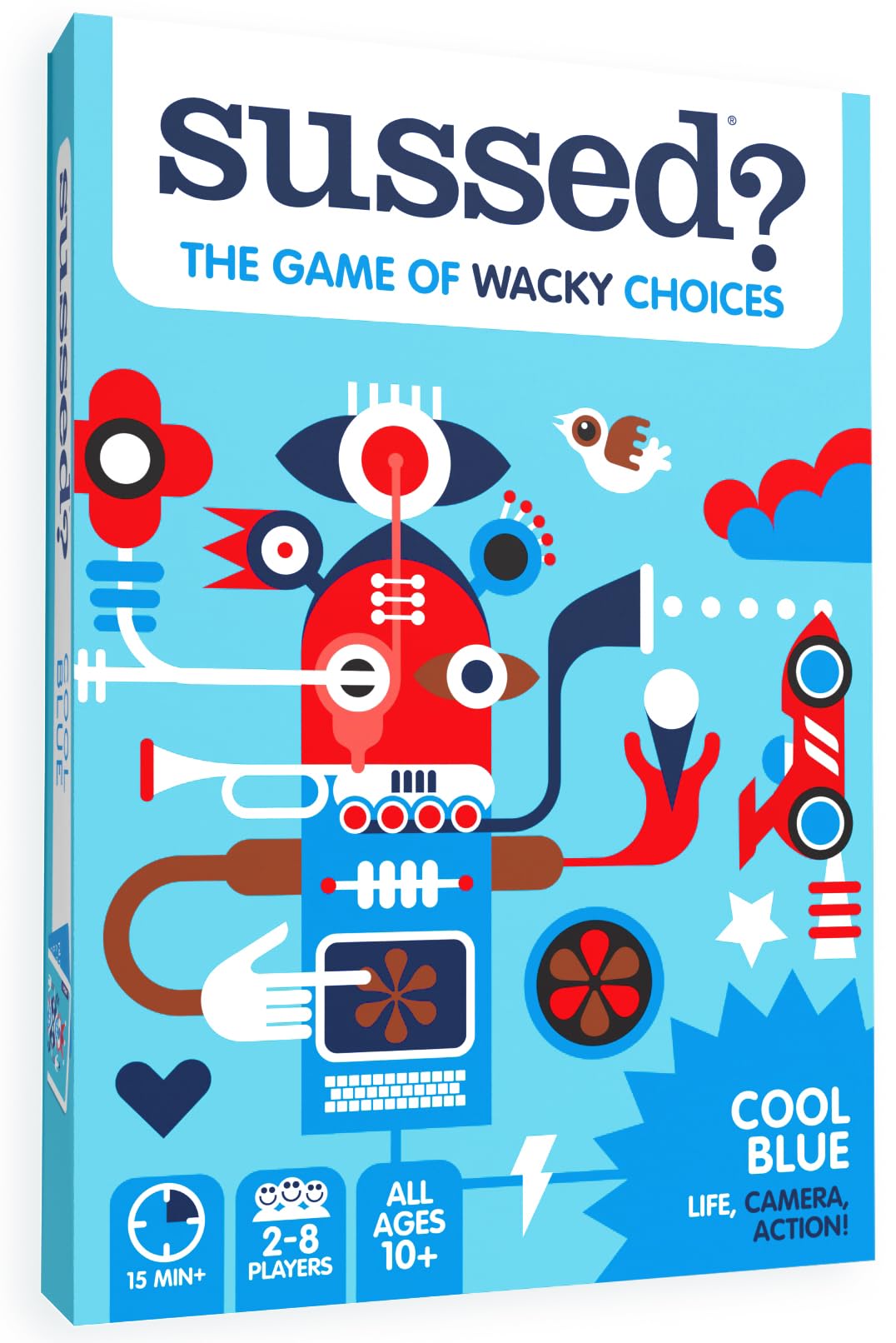 SUSSED The Wacky 'What Would You Do?' Card Game – Stocking Stuffer for Teens & Adults