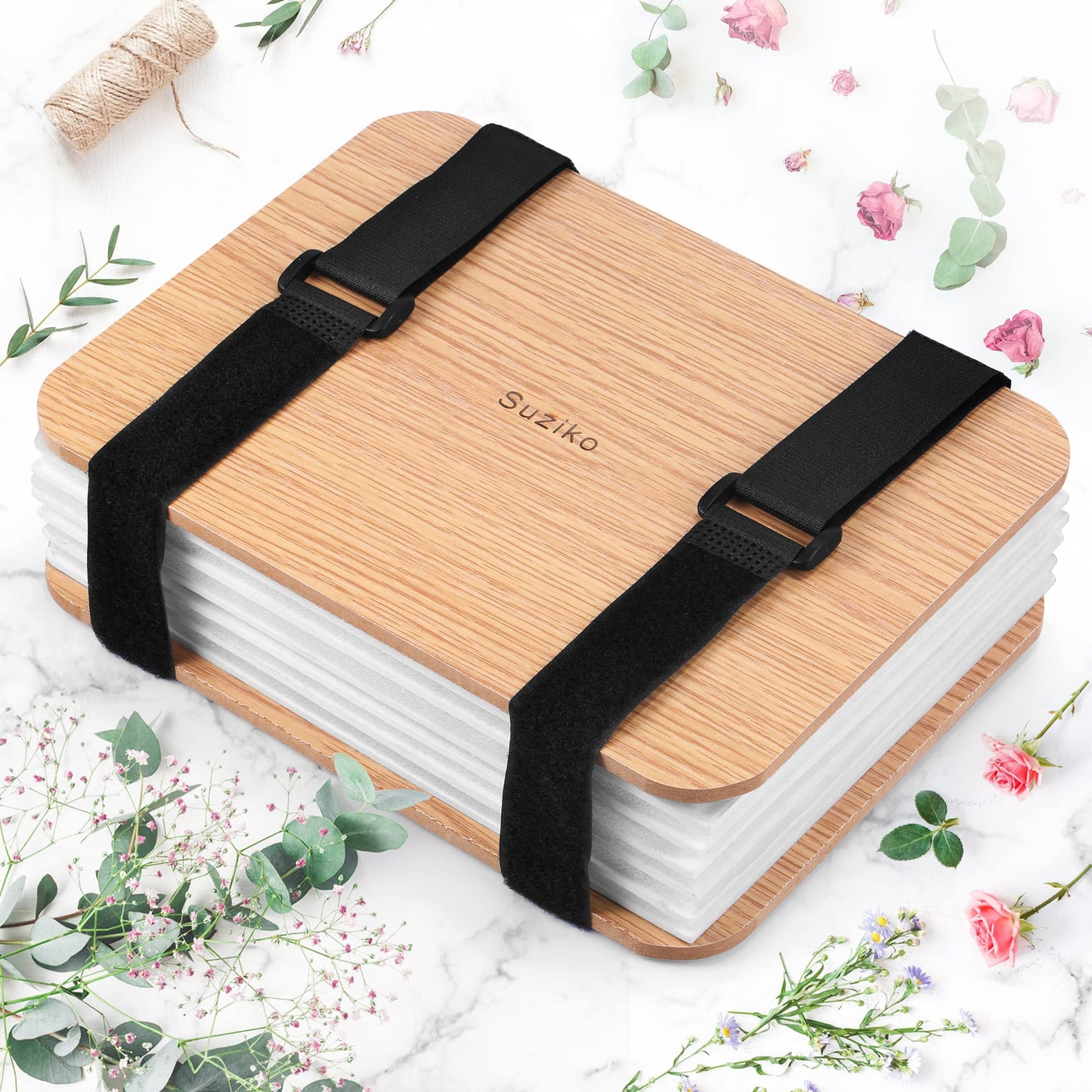 Suziko Professional Flower Press Kit – 6 Layers, 6.3 x 8.3 in, Portable & Beginner-Friendly