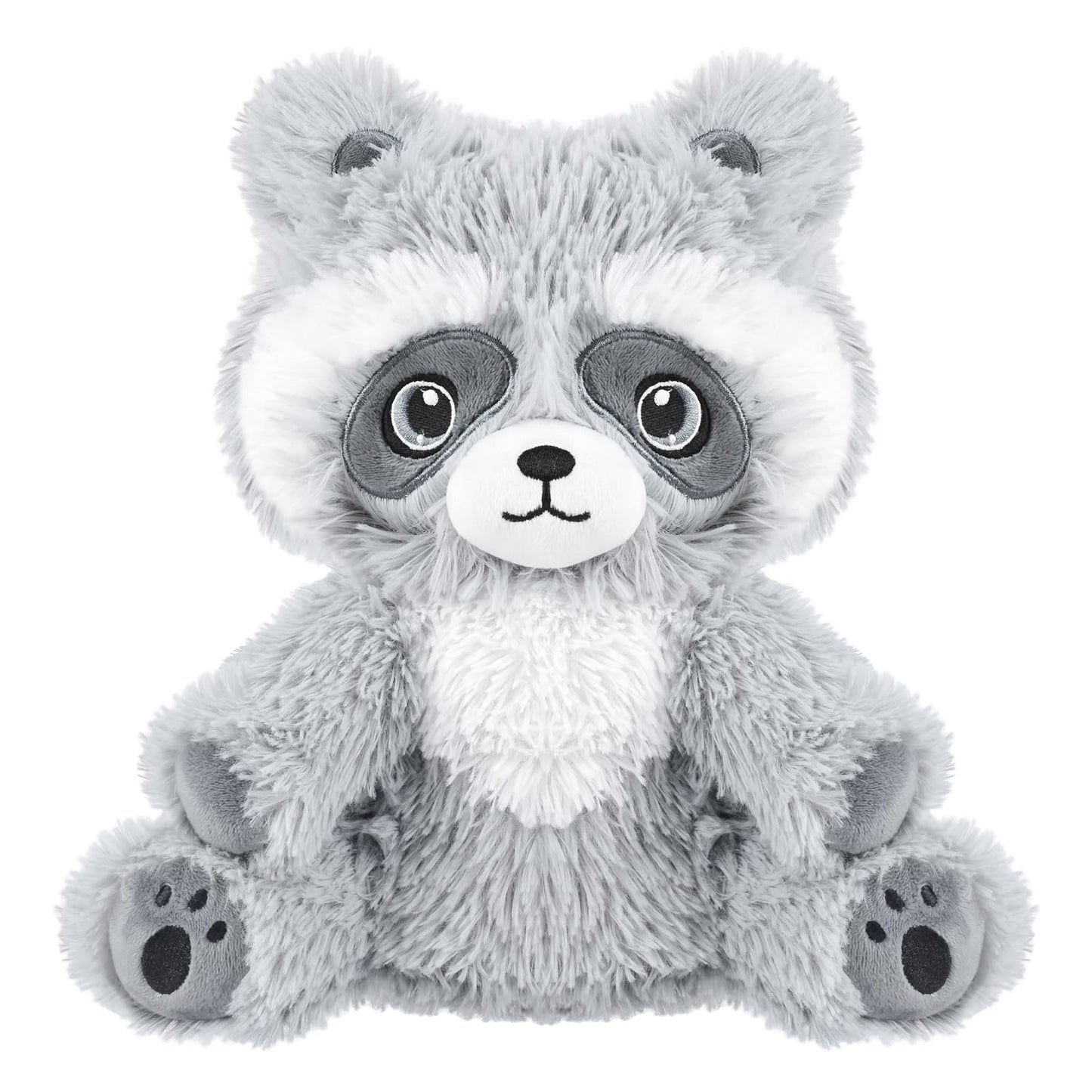 SuzziPals Heatable Raccoon Plush Heating Pad with Lavender Scent