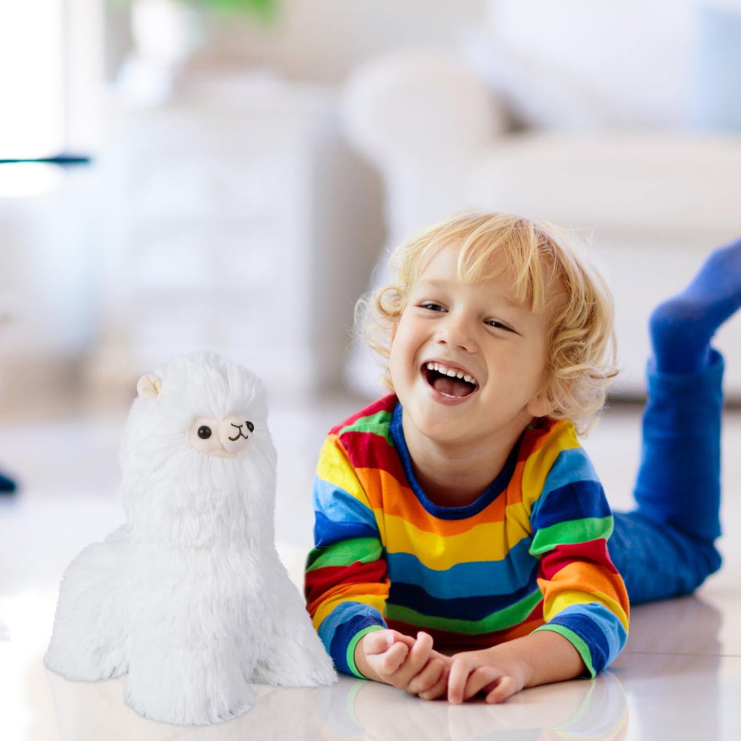 SuzziPals Llama Heated Plushies – Microwavable, Lavender Scented