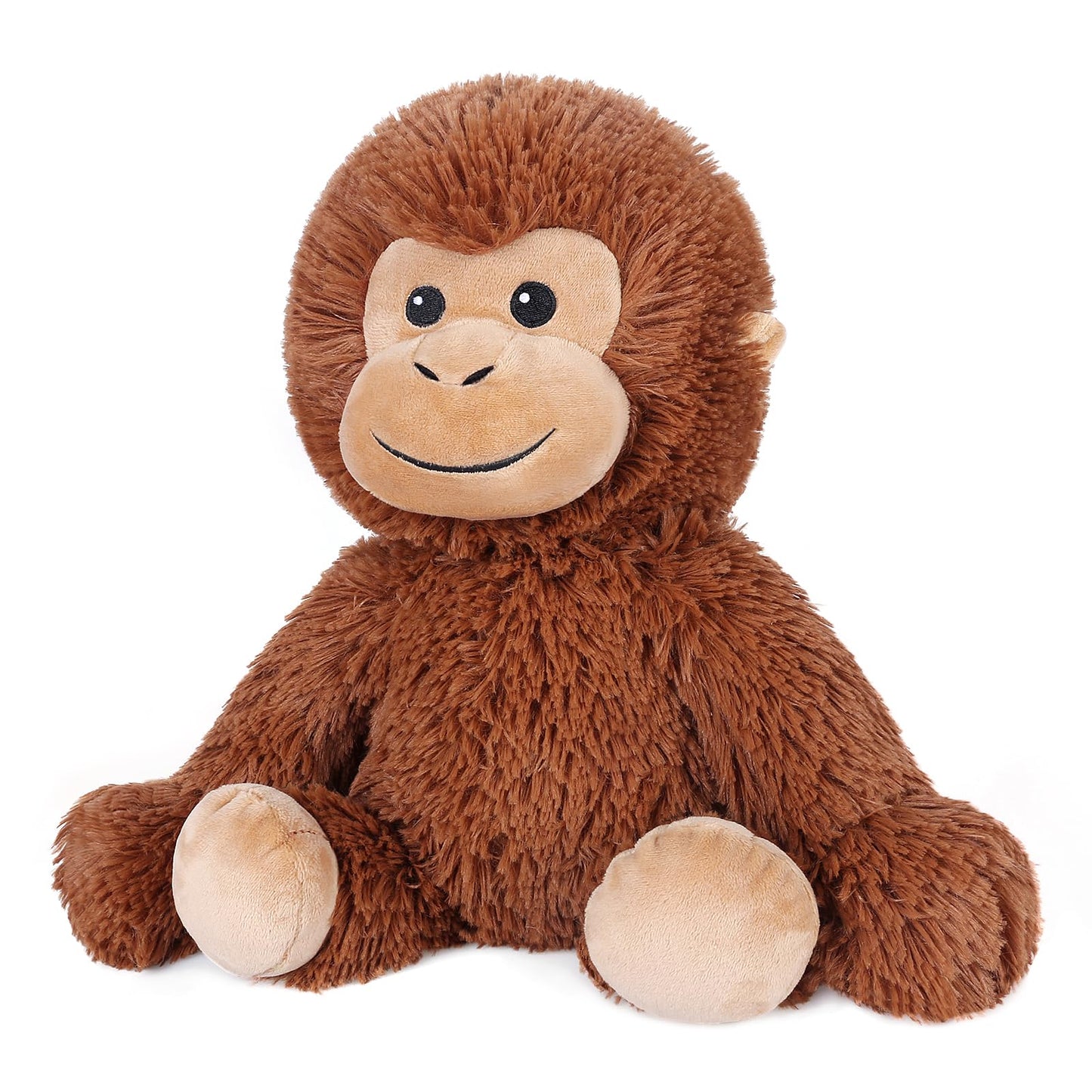 SuzziPals Heatable & Coolable Monkey Plush — Lavender Scented Heating Pad Toy