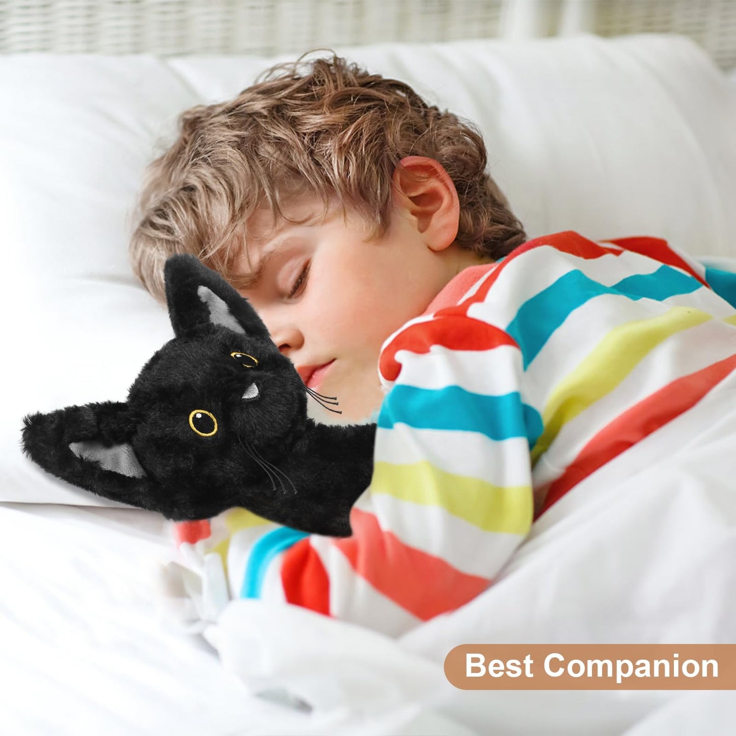 SuzziPals Coolable & Heatable Cat Plush – Microwave Heating Pad with Lavender