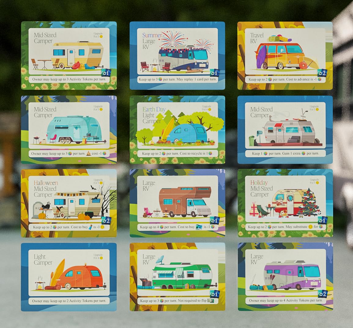 Bear Mountain Camping Adventure | Family Board Game by SweaterBear Games | 1-4 Players, Ages 10+