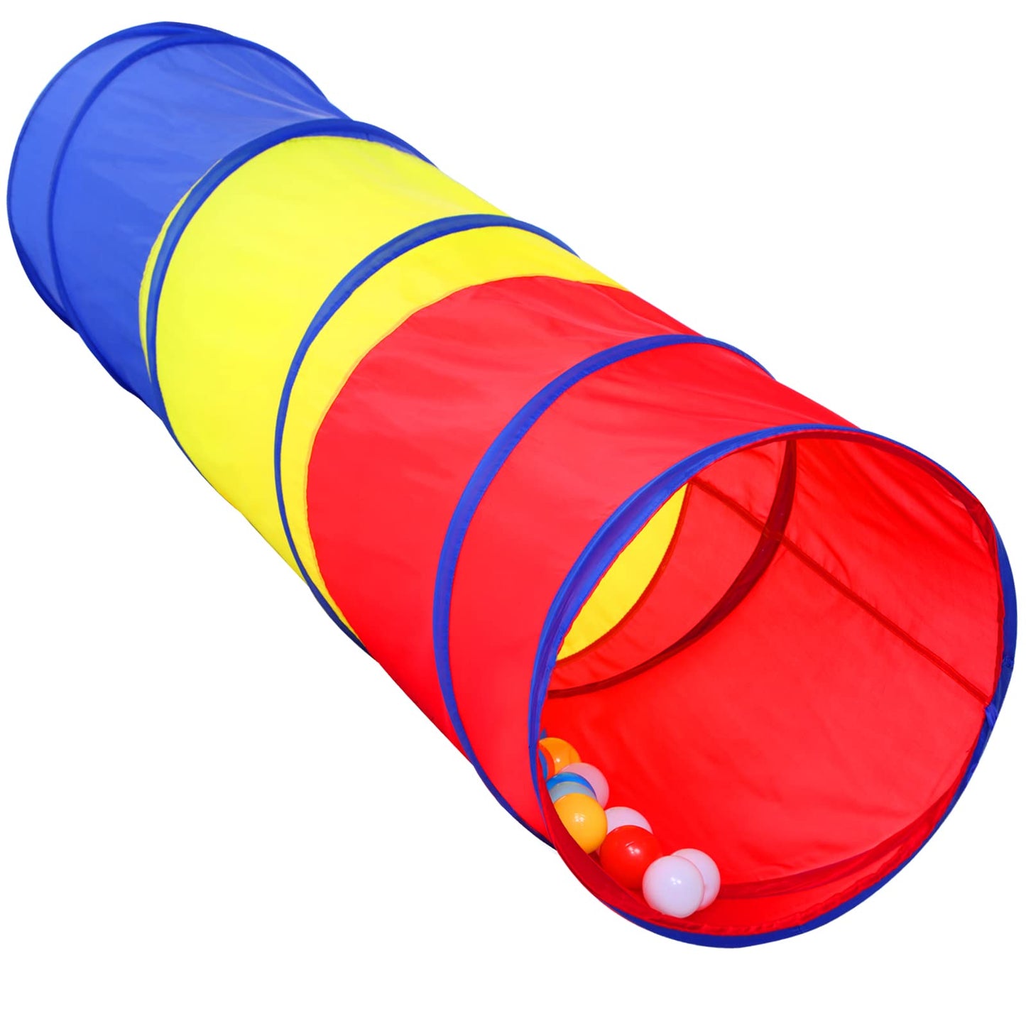 SweHouse Kids Play Tunnel – Classic Crawling Tunnel for Toddlers & Pets | Indoor & Outdoor Fun