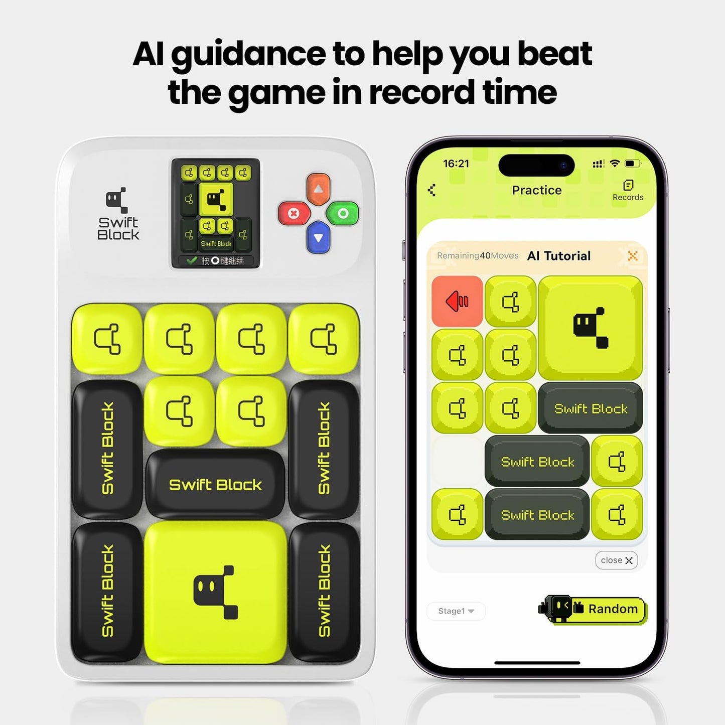 Swift Block wiSlide Smart Puzzle — 1000+ Levels, Live PvP Battles, STEM Travel Toy for 6+