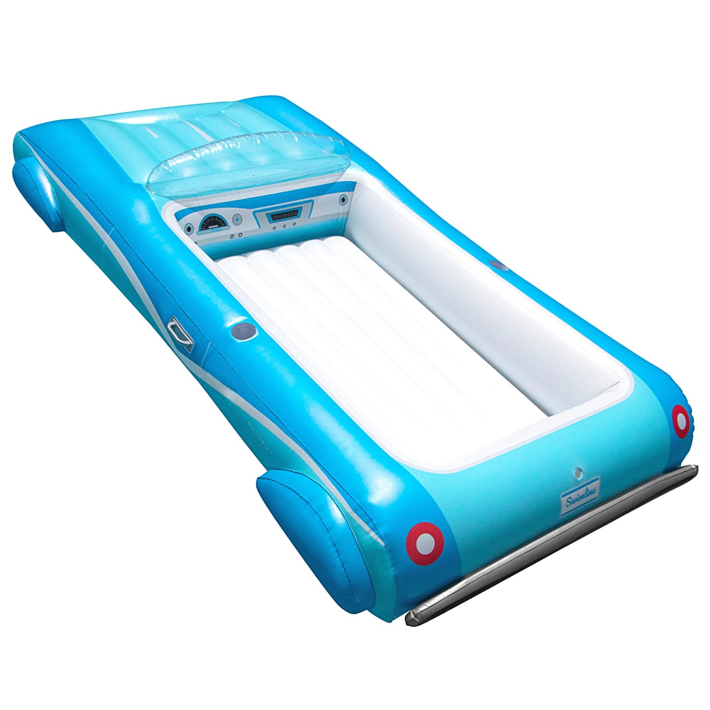 Swimline Classic Convertible Pool Float Lounger – 3-Passenger, Blue