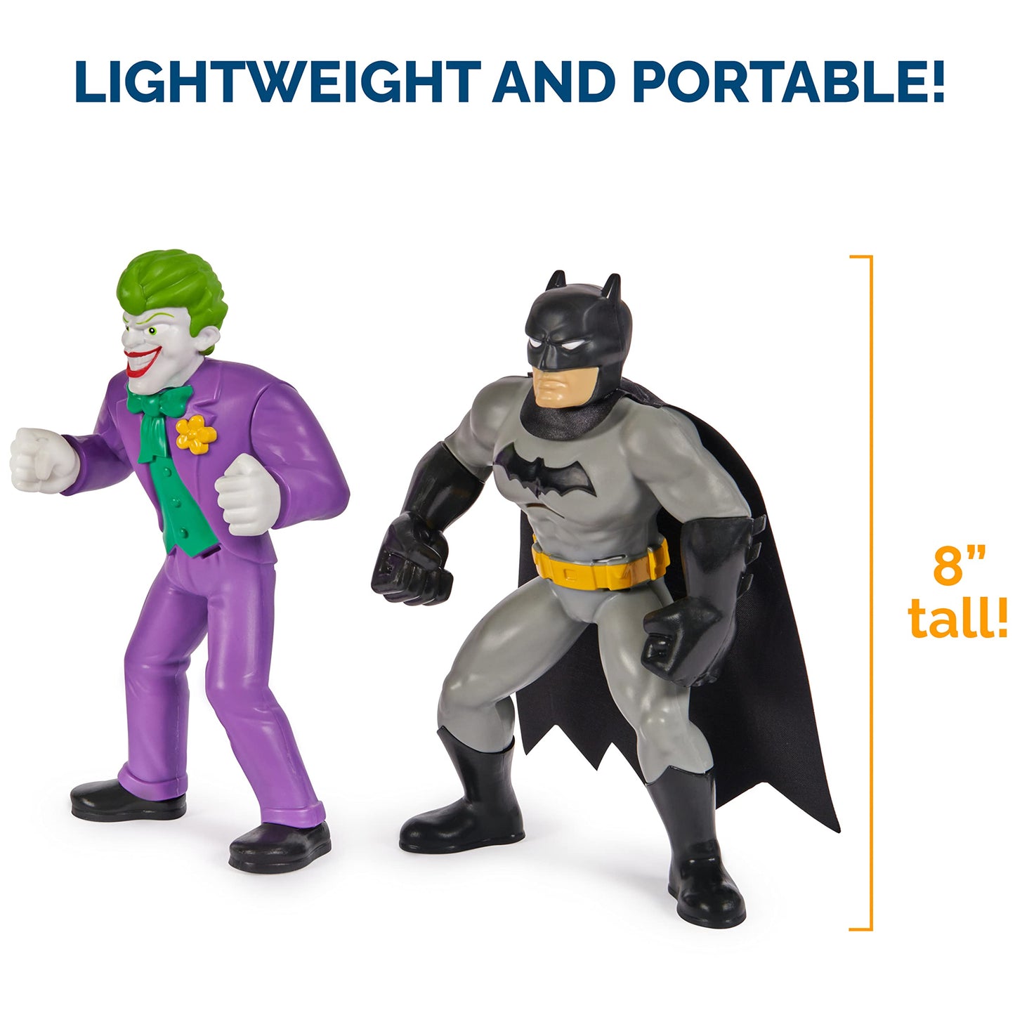 SwimWays DC Batman Floatin' Figures 2-Pack – Batman & Joker Pool Toys for Kids Aged 3+