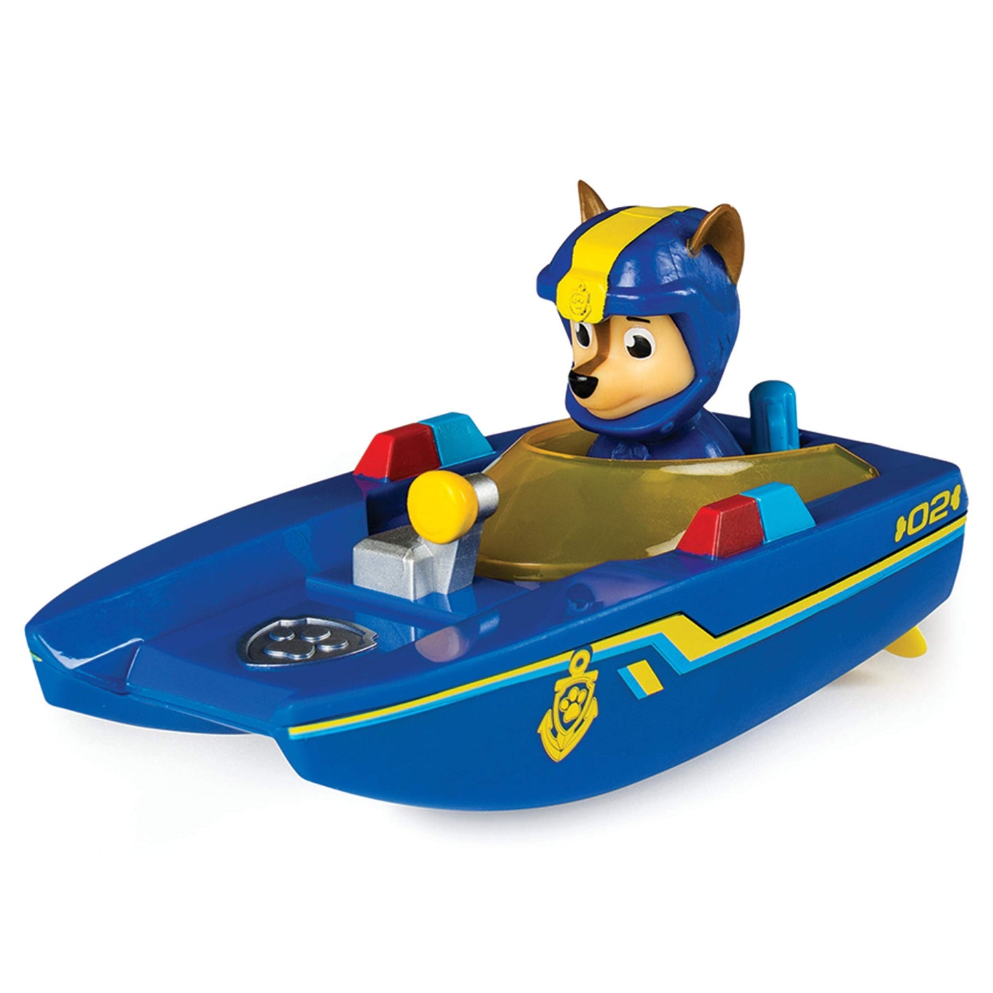 SwimWays Paw Patrol Chase Rescue Boat – Wind-Up Bath Toy (No Batteries)