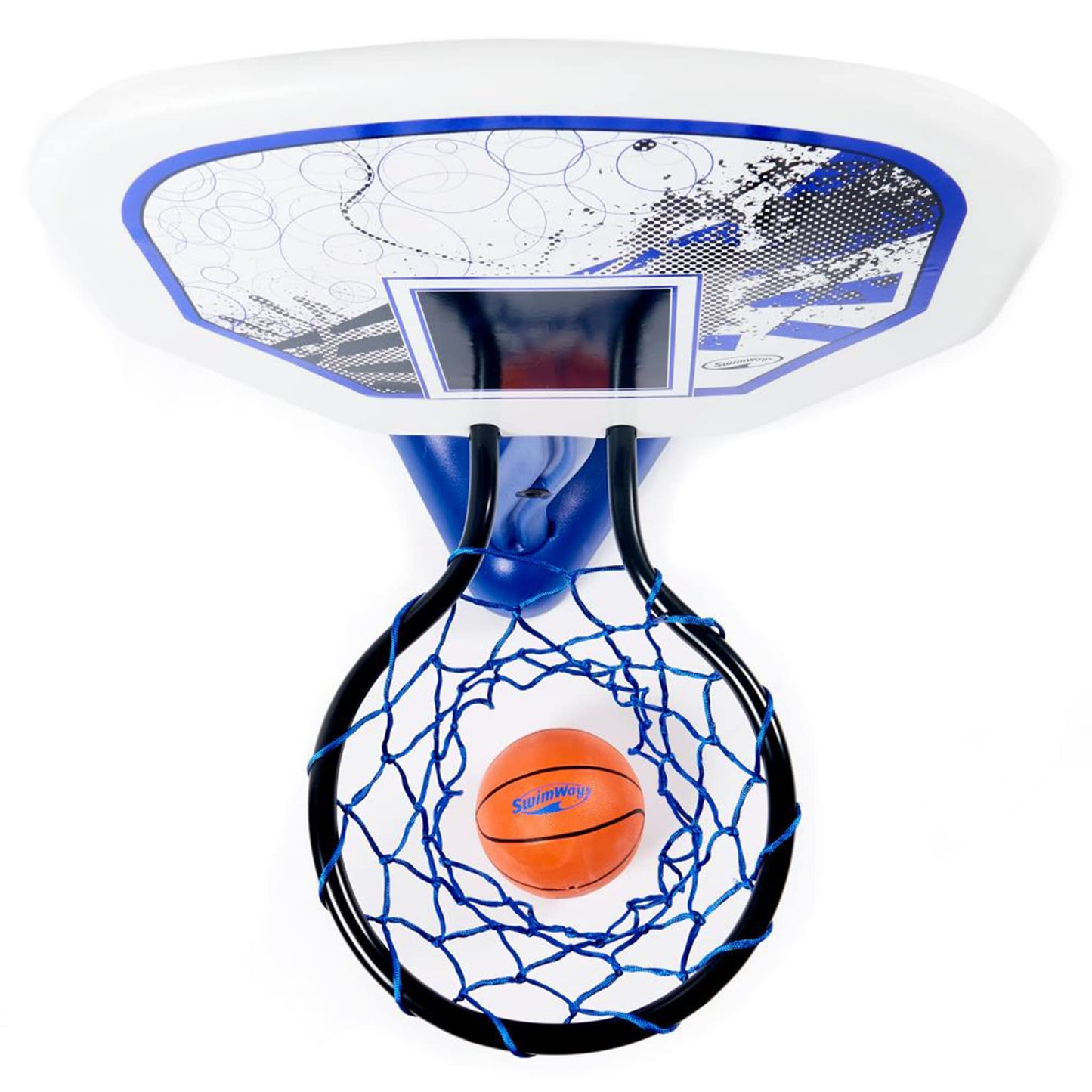 SwimWays Poolside Basketball Game – Pro-Style Pool Basketball Set