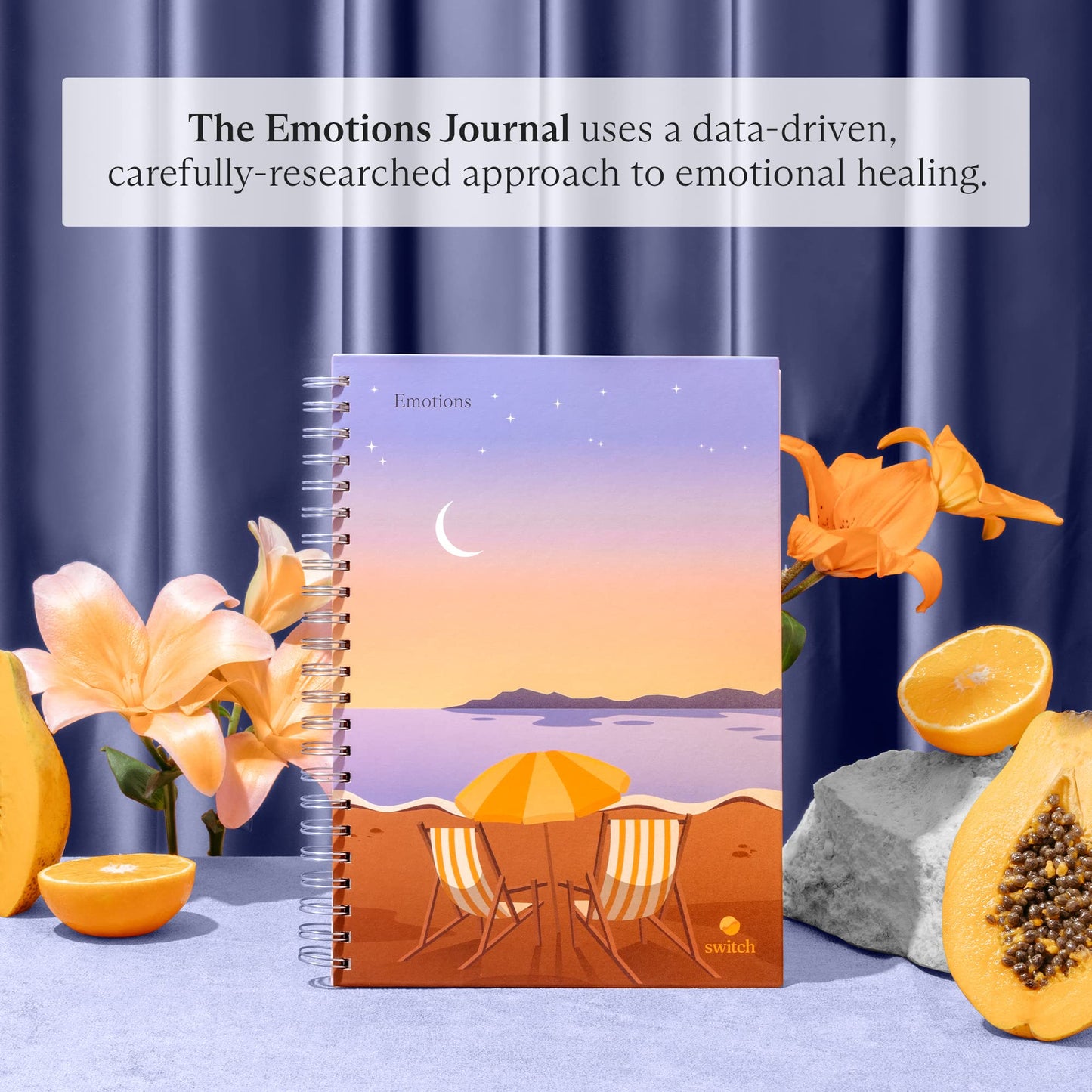 Switch Research Emotions Journal – Self-Care Journal for Women (A4)
