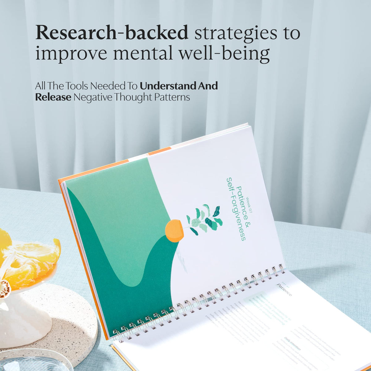 Switch Research Self-Love Journal – Mindfulness & Gratitude Journal for Women | Guided 91-Day Self-Care Notebook