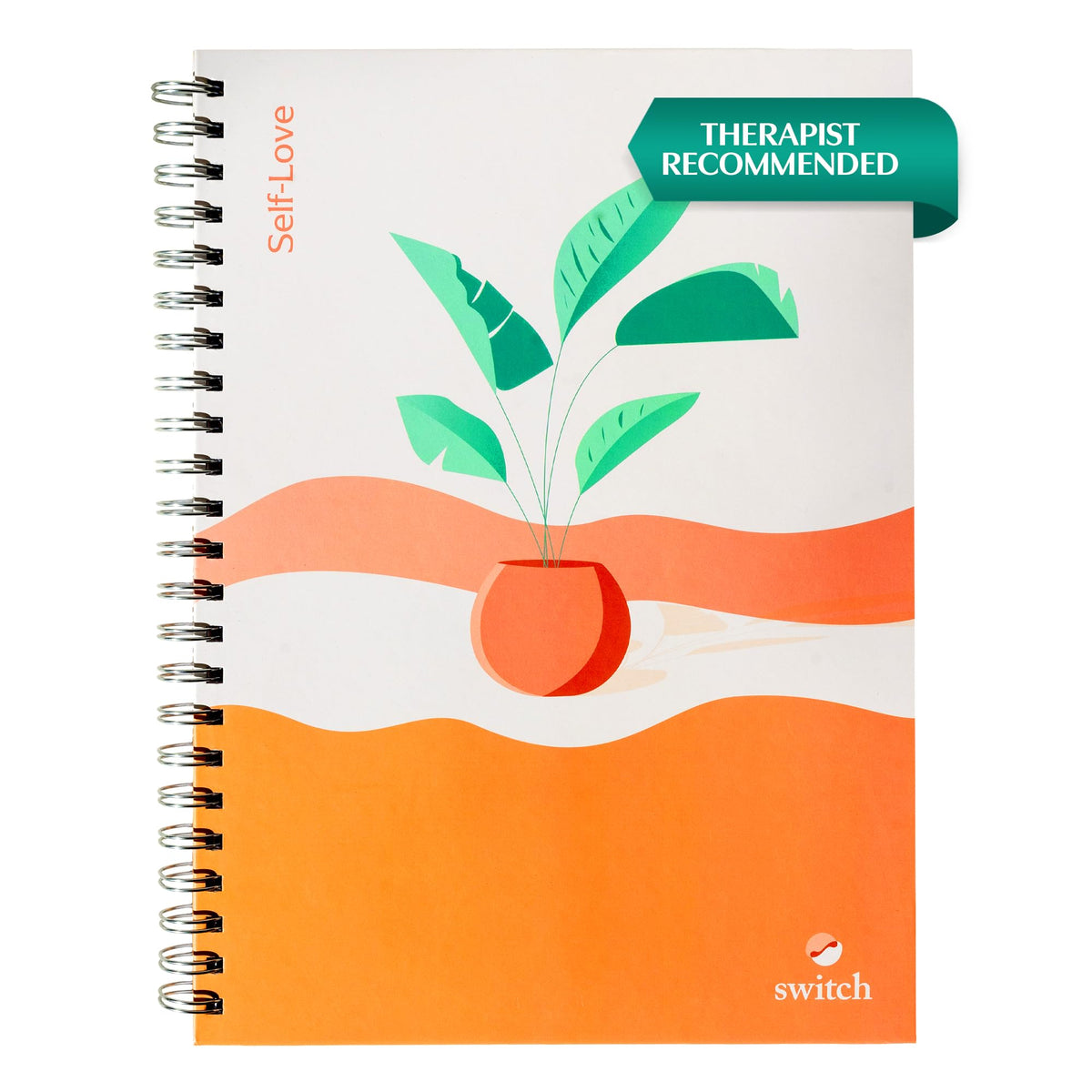 Switch Research Self-Love Journal – Mindfulness & Gratitude Journal for Women | Guided 91-Day Self-Care Notebook